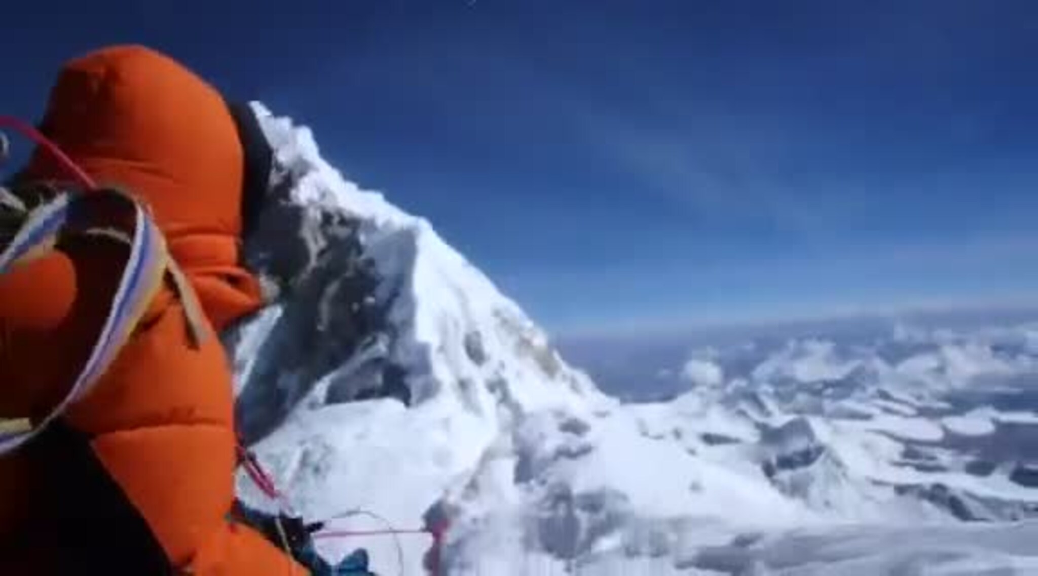 Vibeke Sefland på Mount Everest