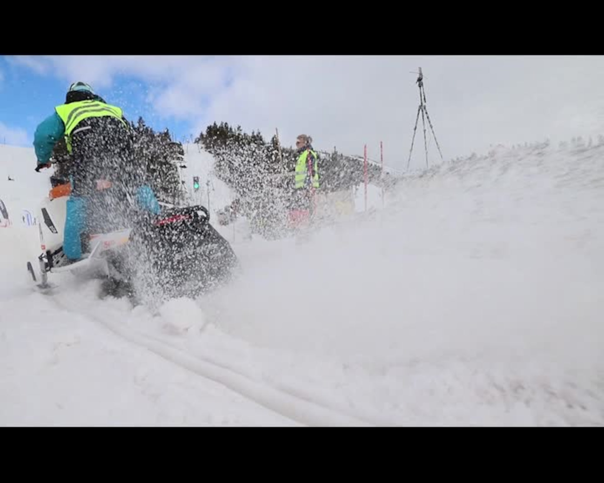 Snøscooterløp i Åseral