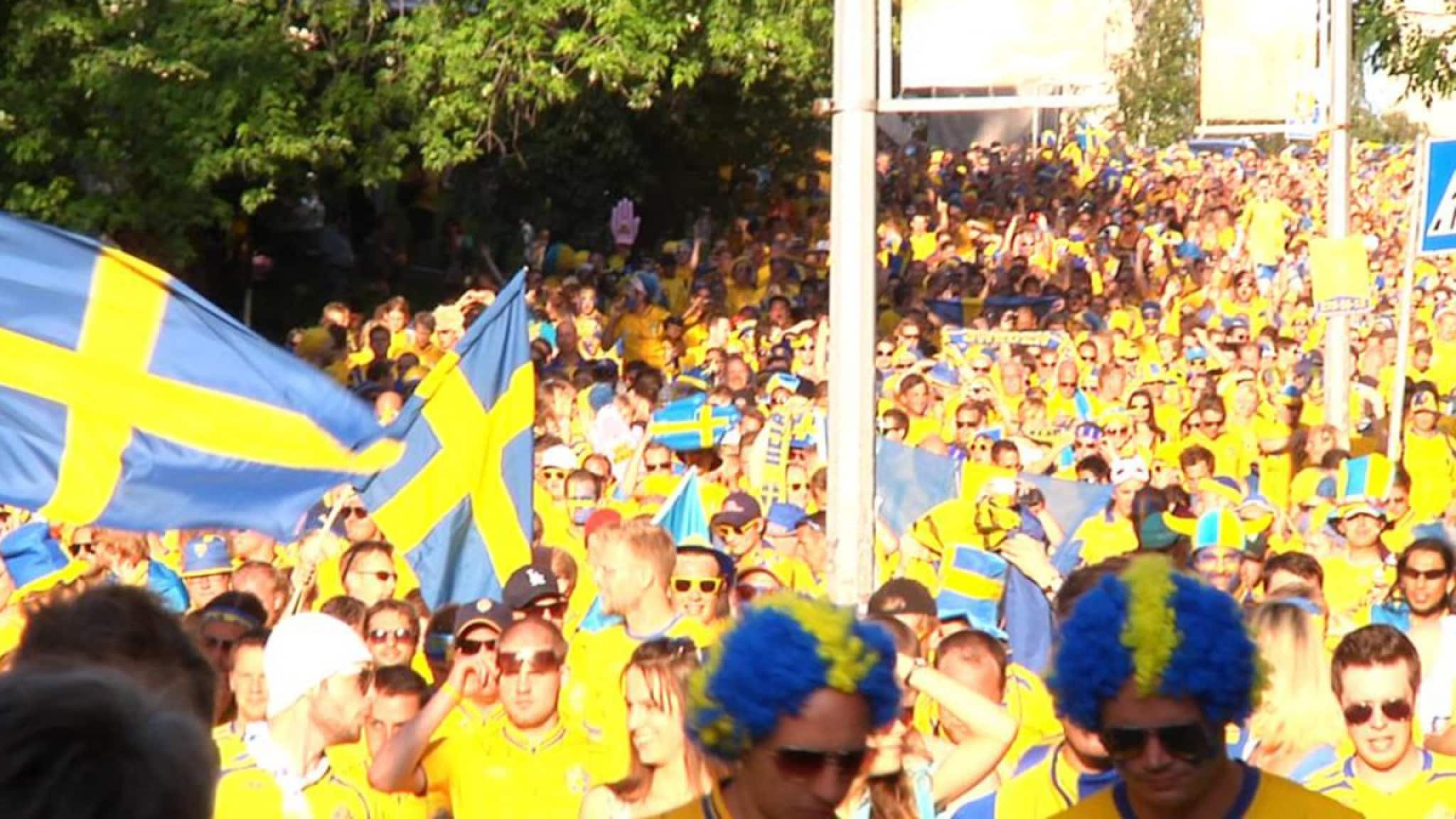 Slik er det å være svensk supporter