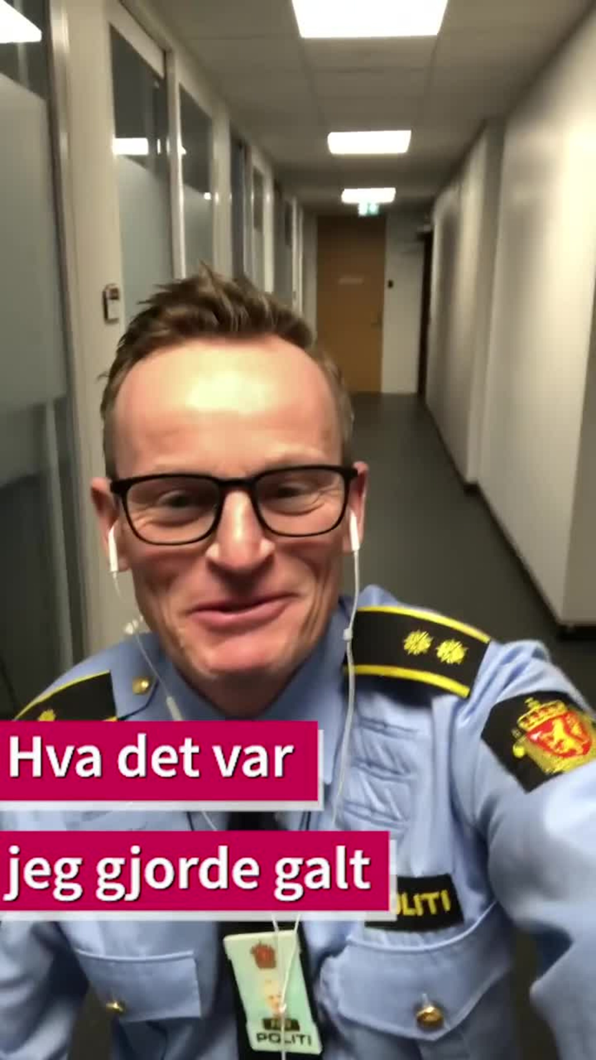 Politiet sprer glede