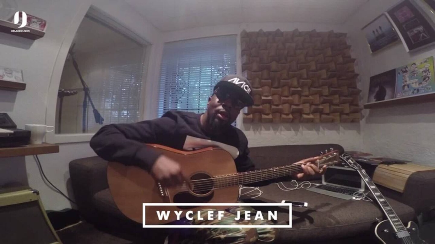 Sjekk Wyclef Jean sin Palmesus-hilsen!