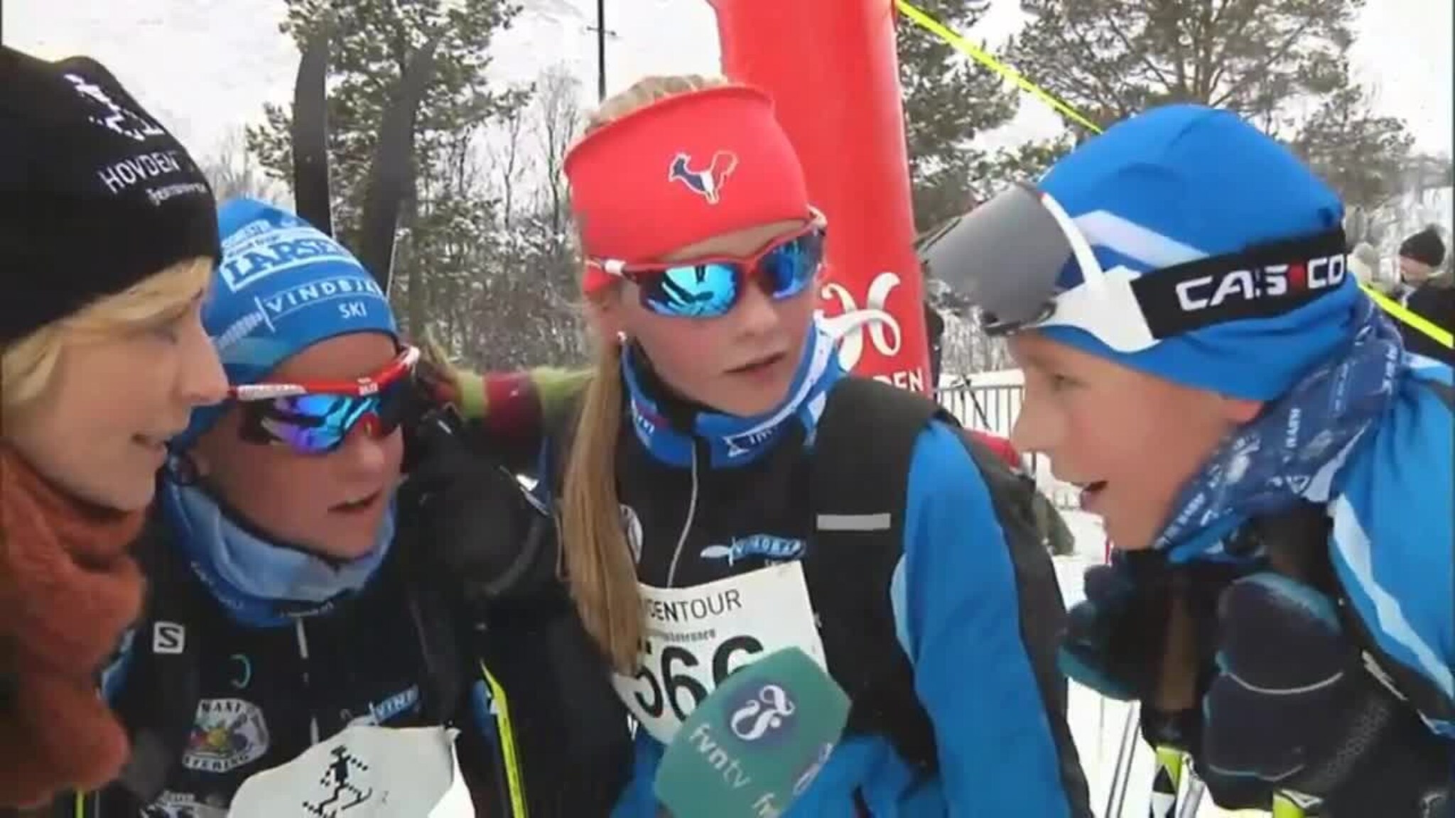 - På toppen var det skikkelig surt