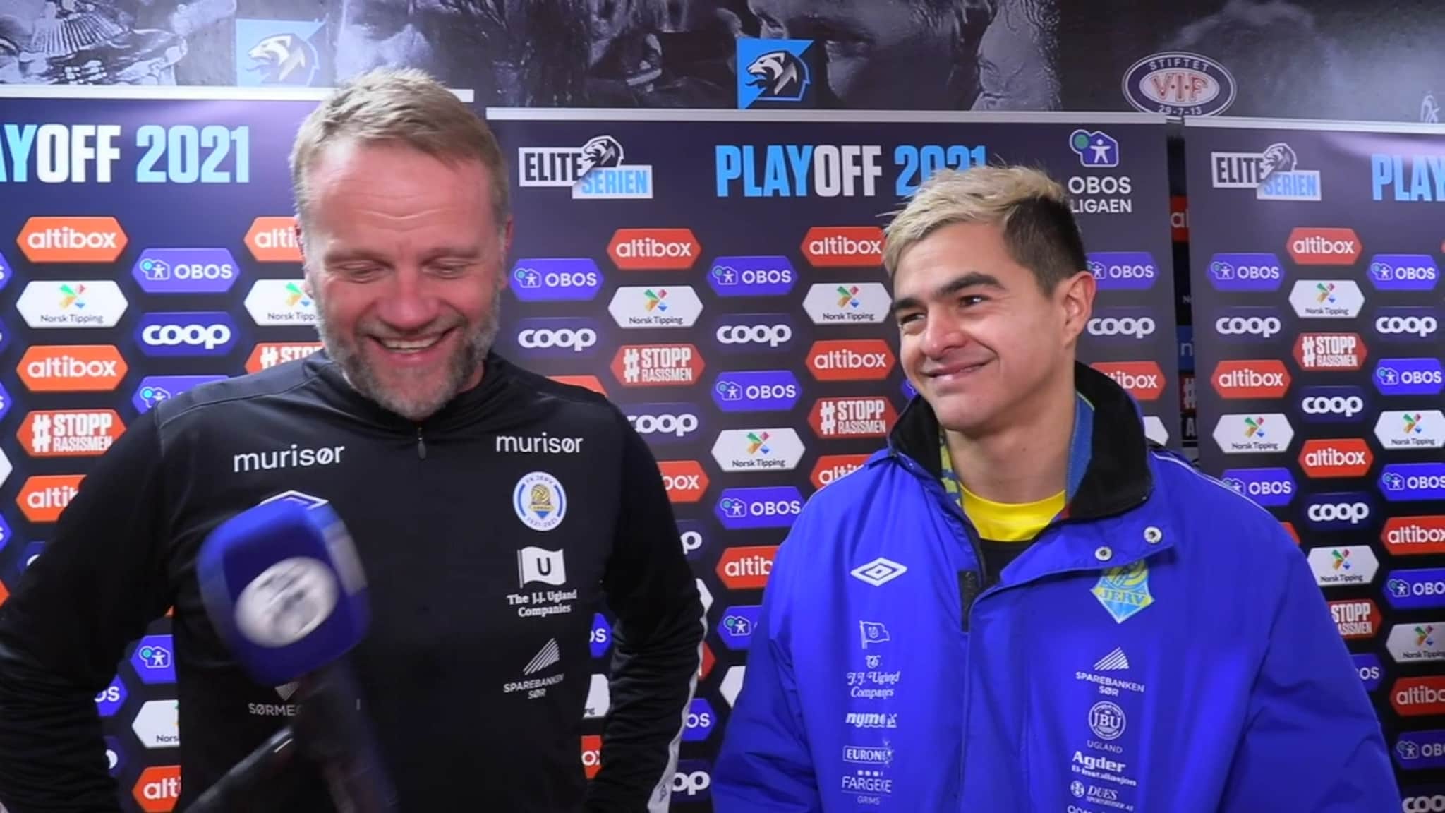 Få alle reaksjonene etter at Jerv sikret opprykk til eliteserien