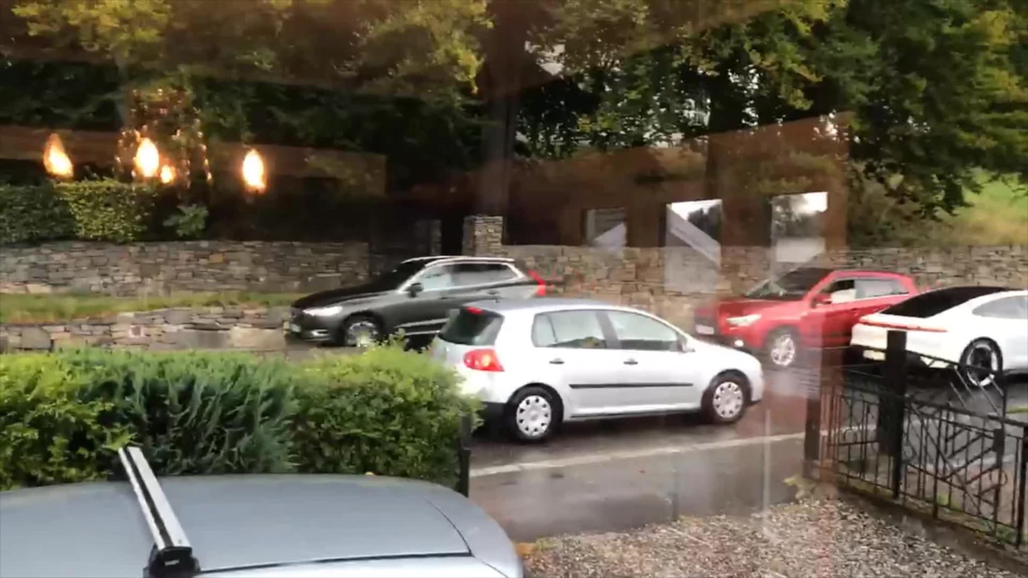 Trafikkaos på Gimle i Kristiansand.