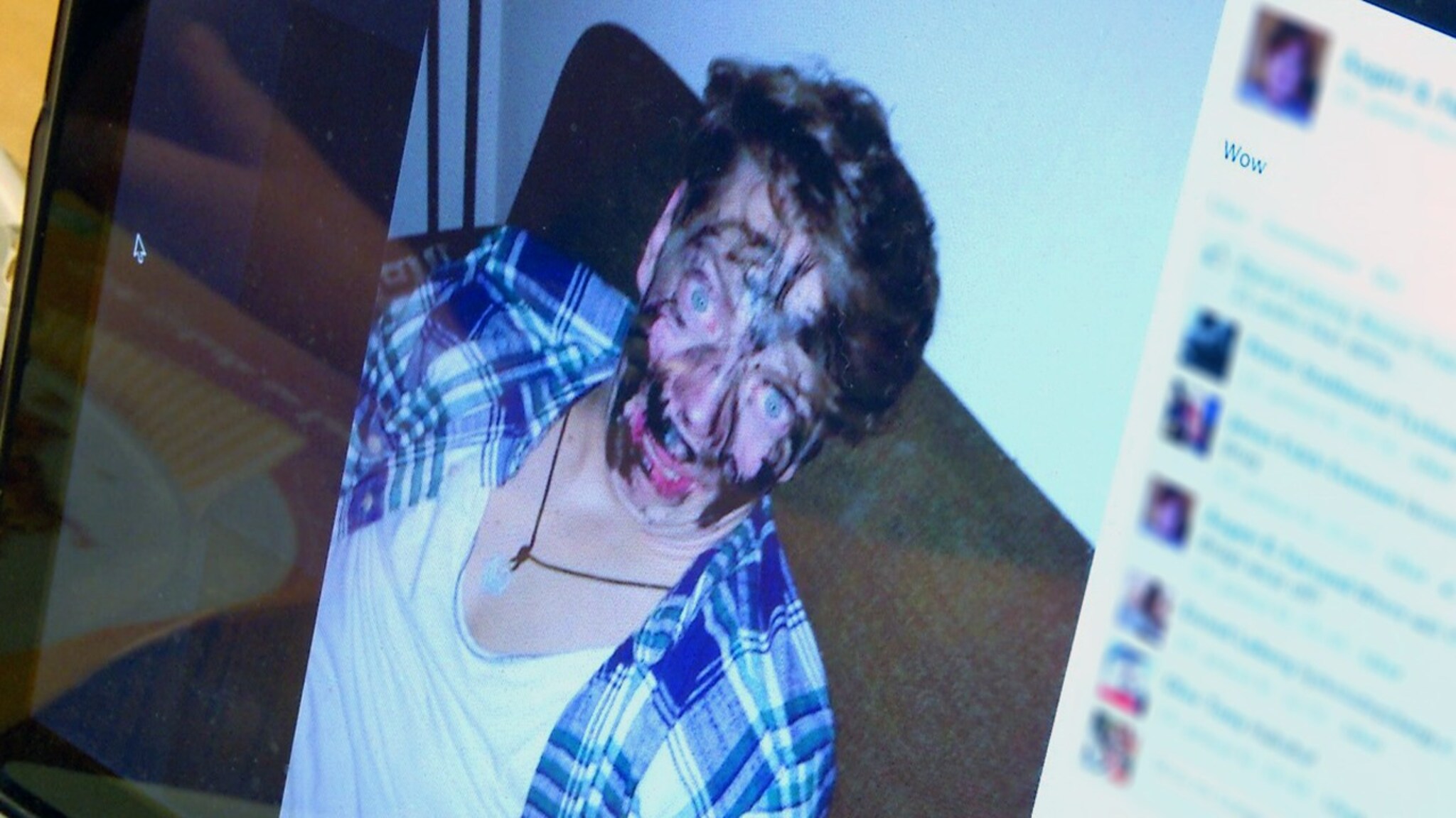 WEBTV: Våknet til dette bildet på Facebook