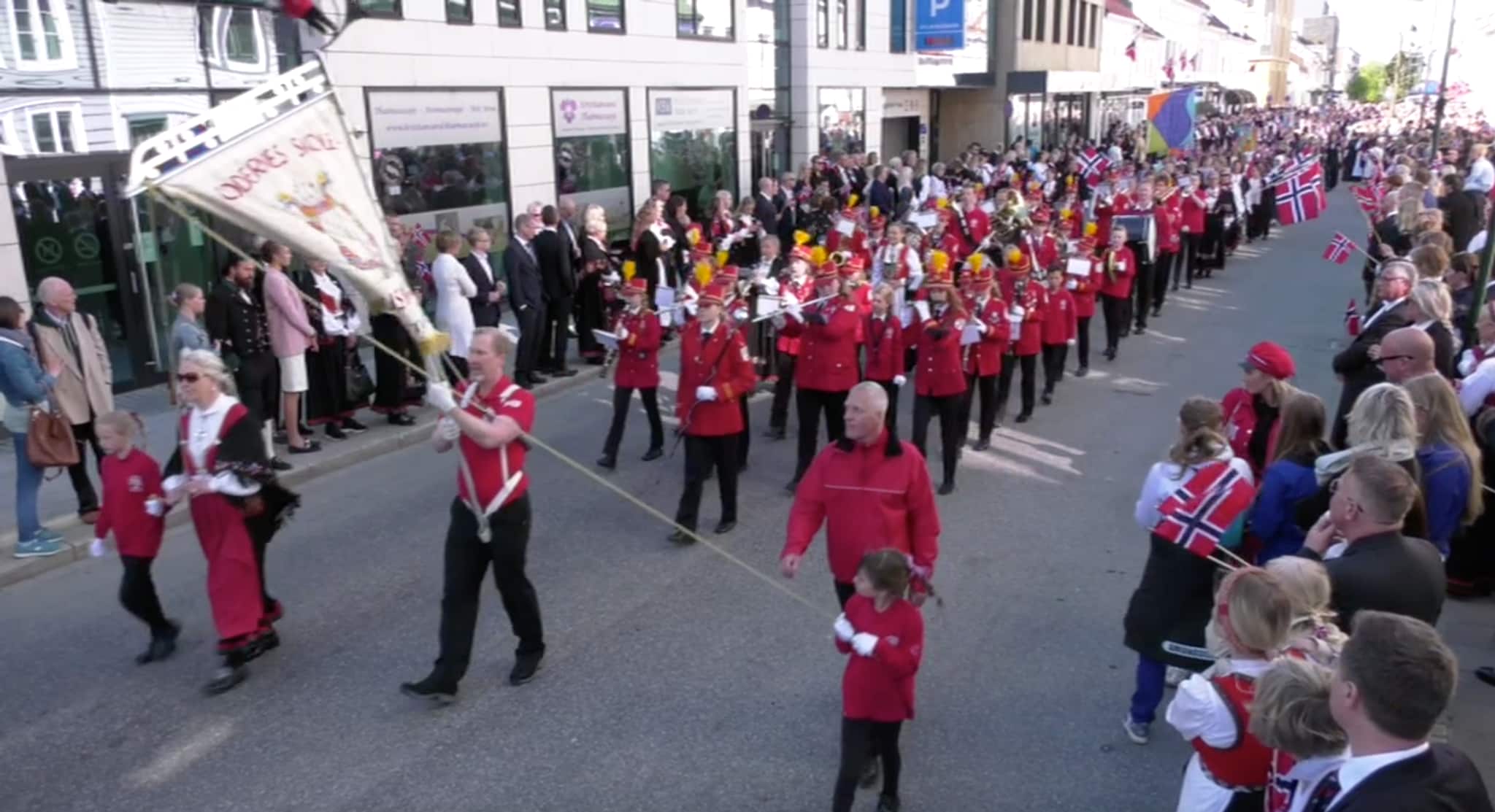 Se skoletoget i Kristiansand 2019