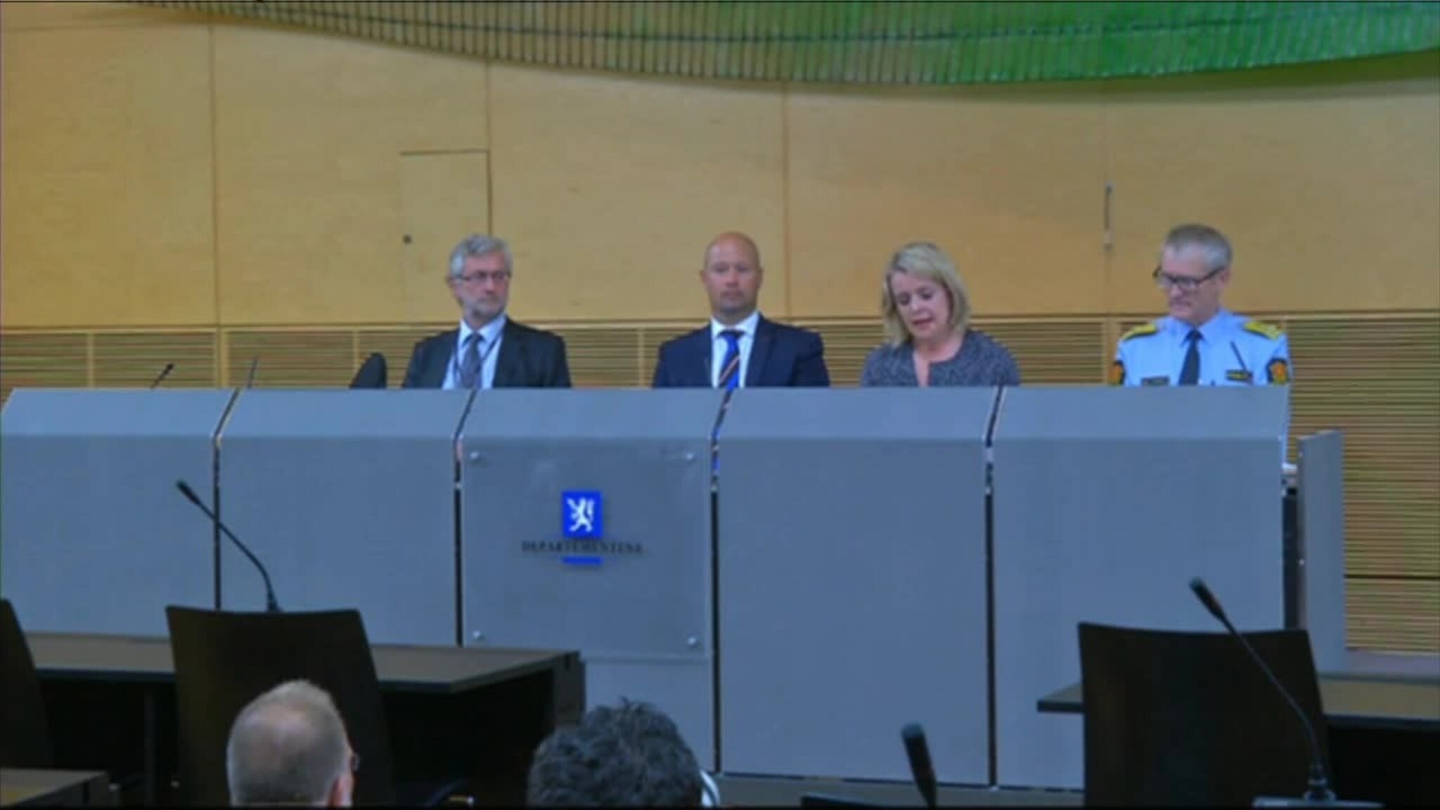 Opptak fra pressekonferanse: - Vet ikke hva målet er