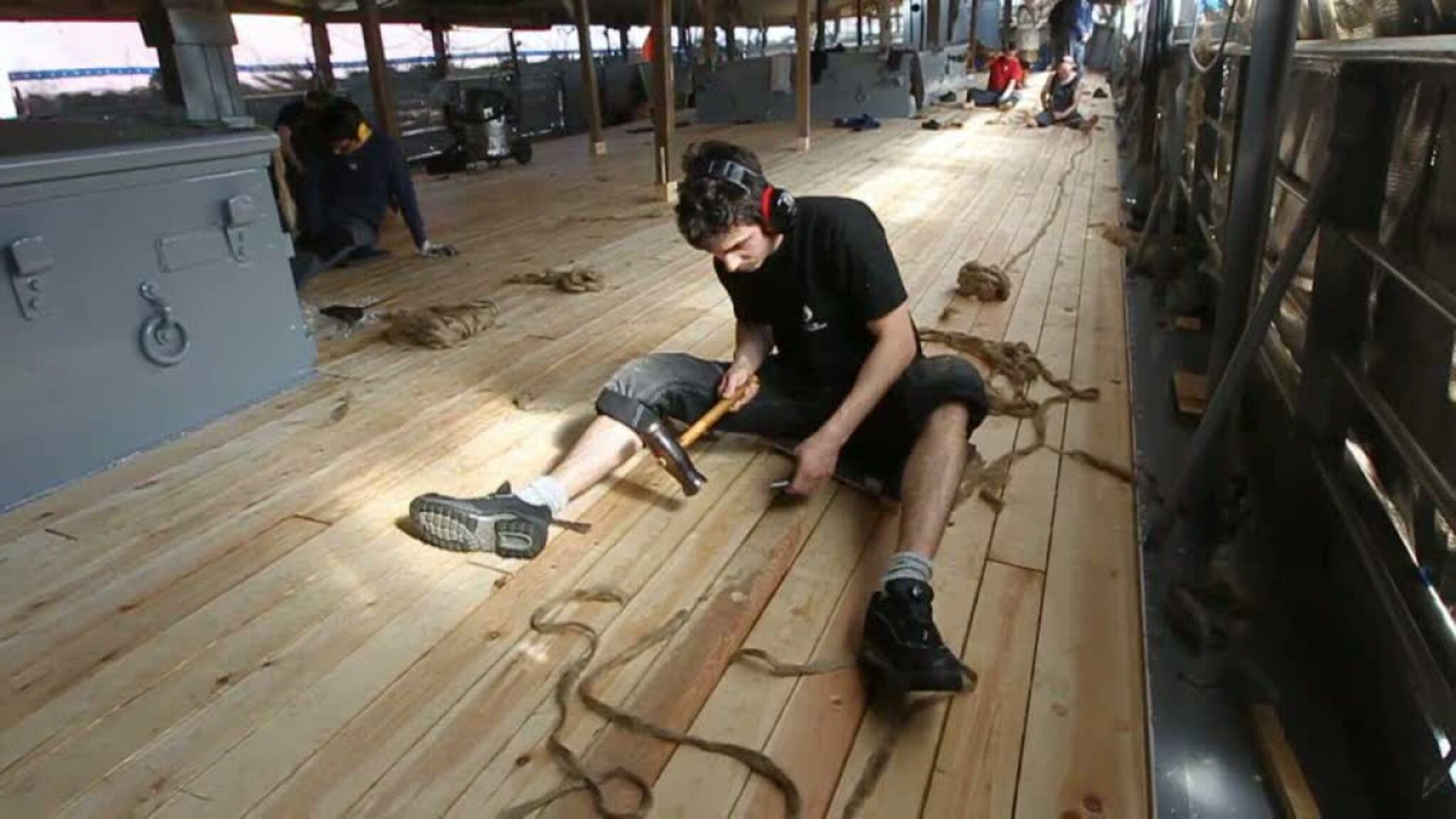 Se Hestmandens nye skipsdekk