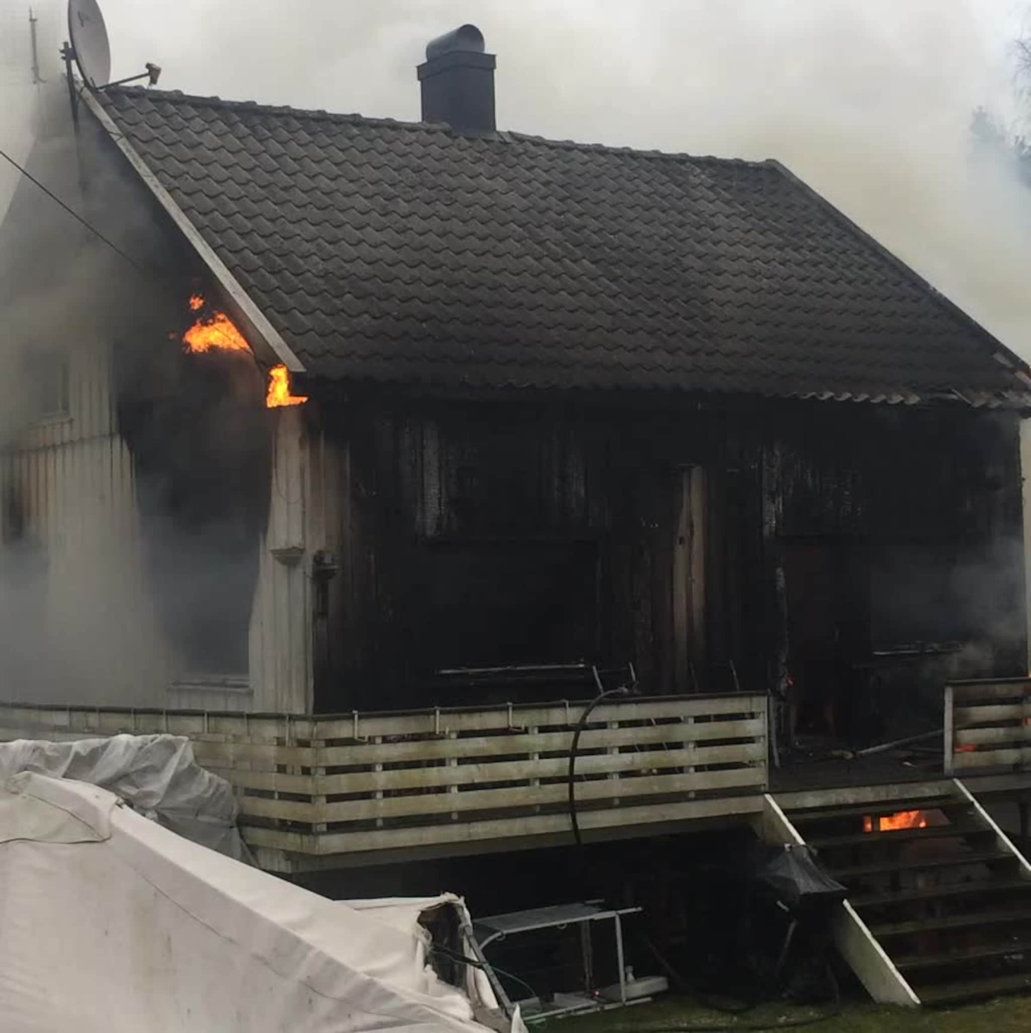 Husbrann i Torsbudalen