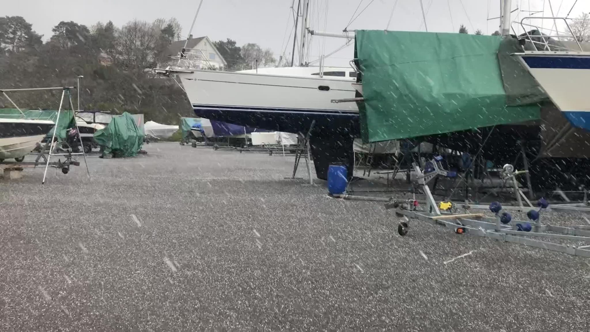 Er det snø? Nå???