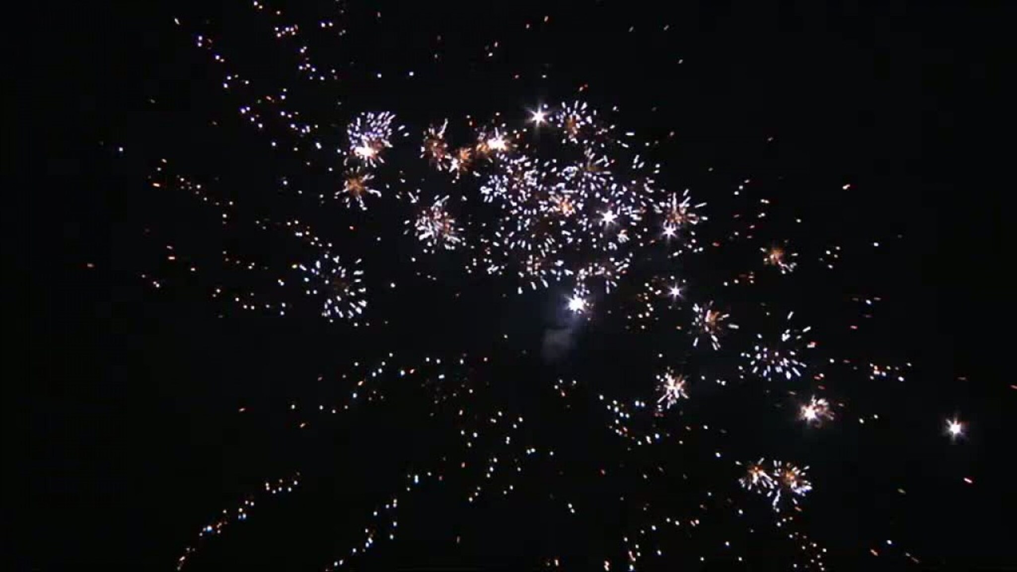 Testoppskyting av fyrverkeri