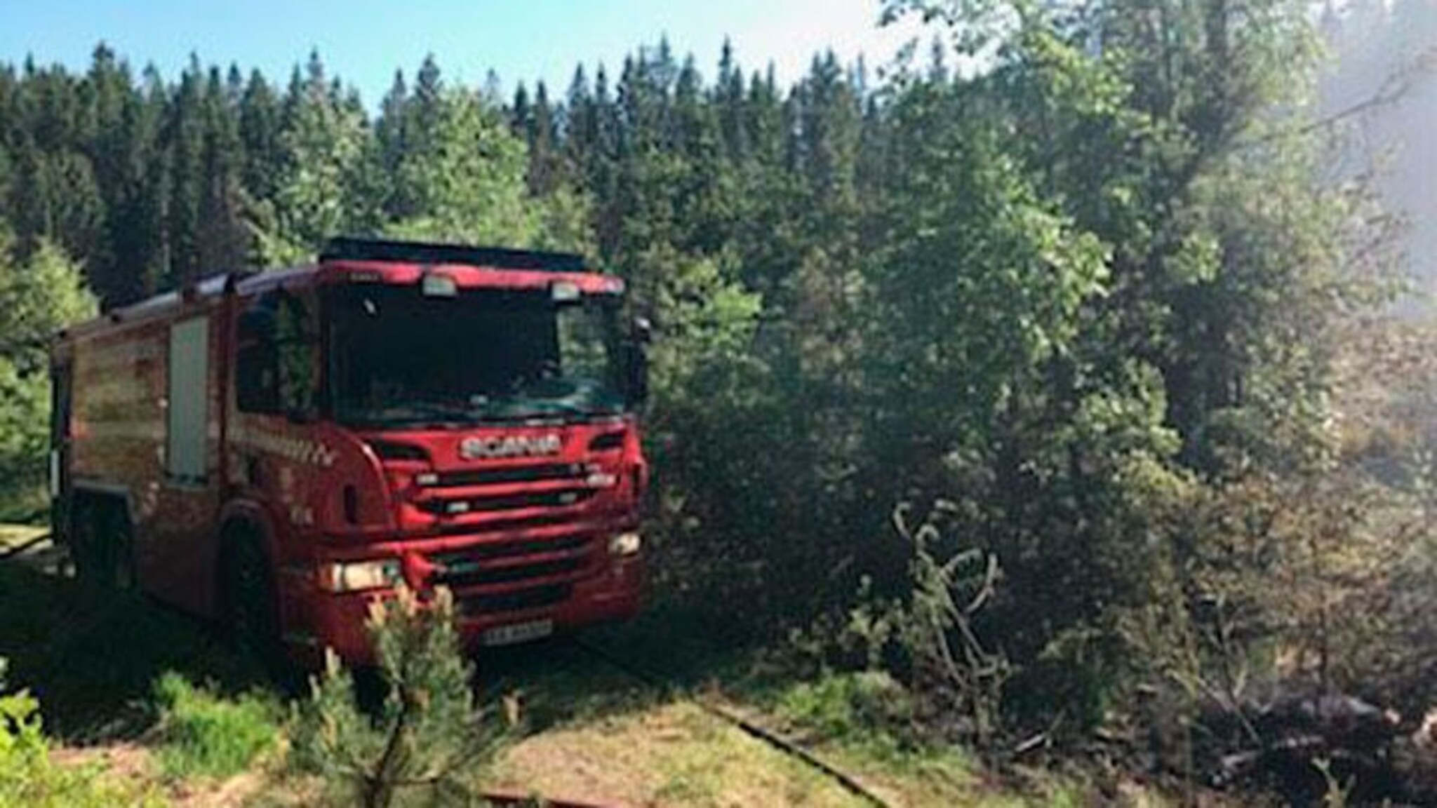 Slukket skogbrann i Songdalen