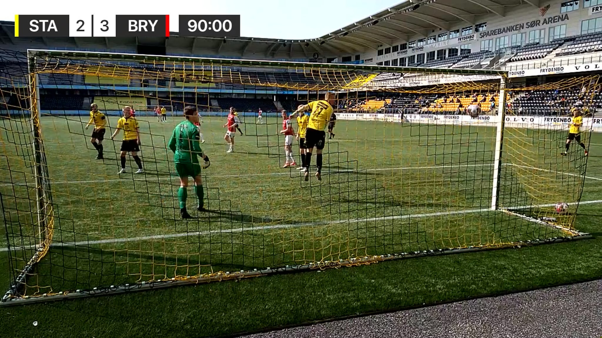 Se målene fra Start-Bryne