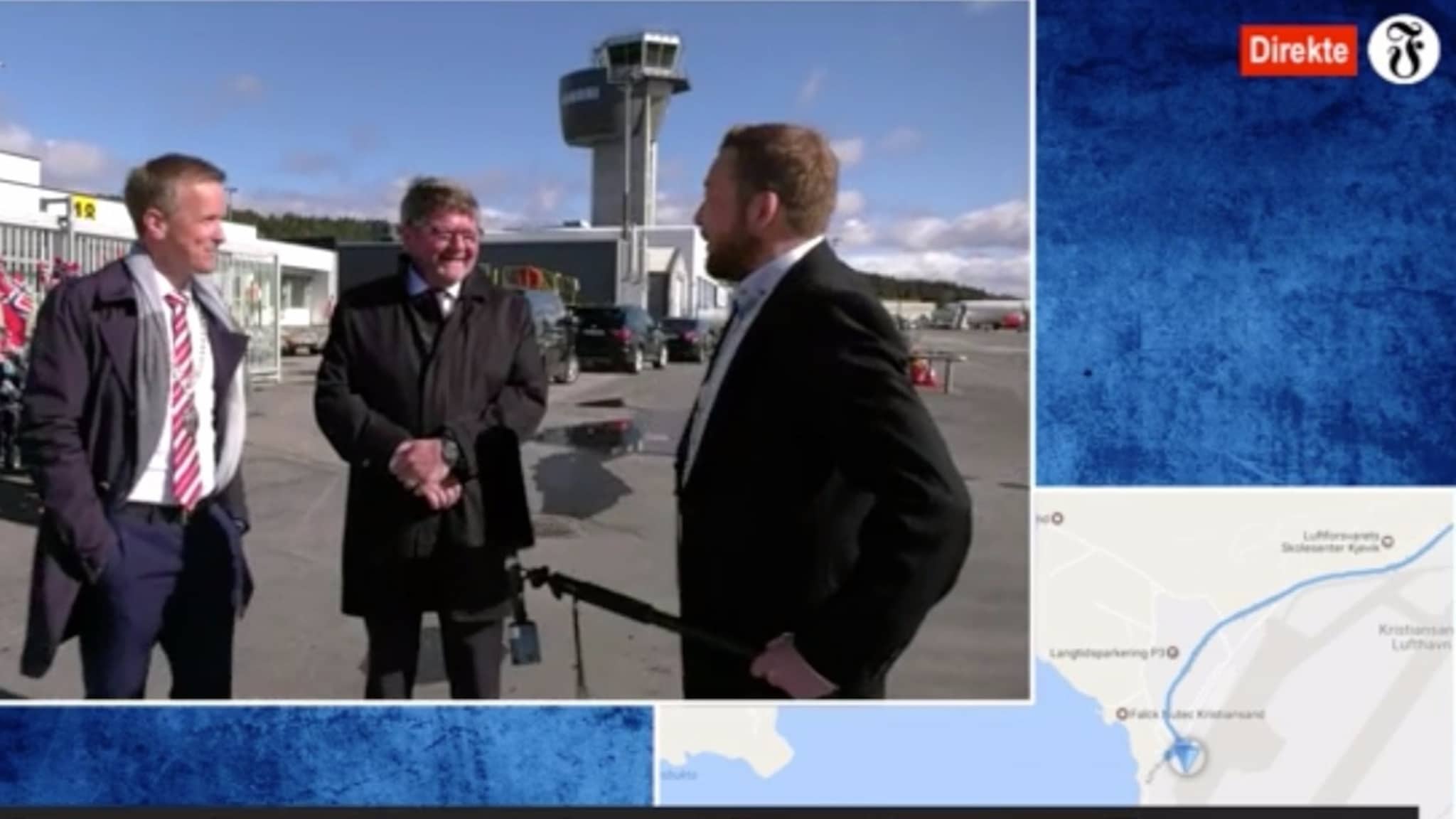 Flyet med HM Kongen er forsinket. Se report fra Kjevik her.