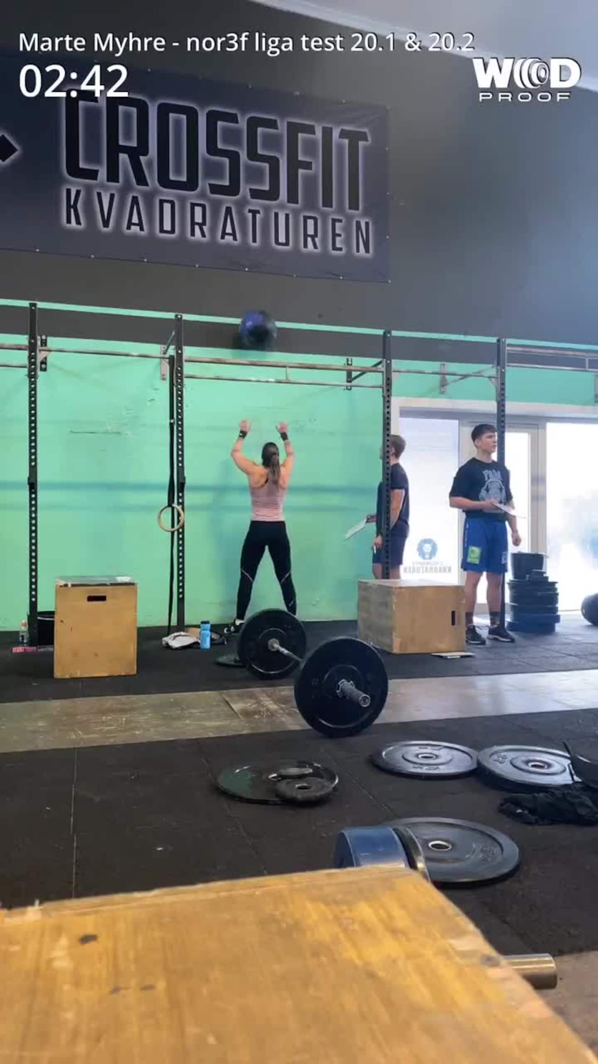 Marte Myhre trener crossfit