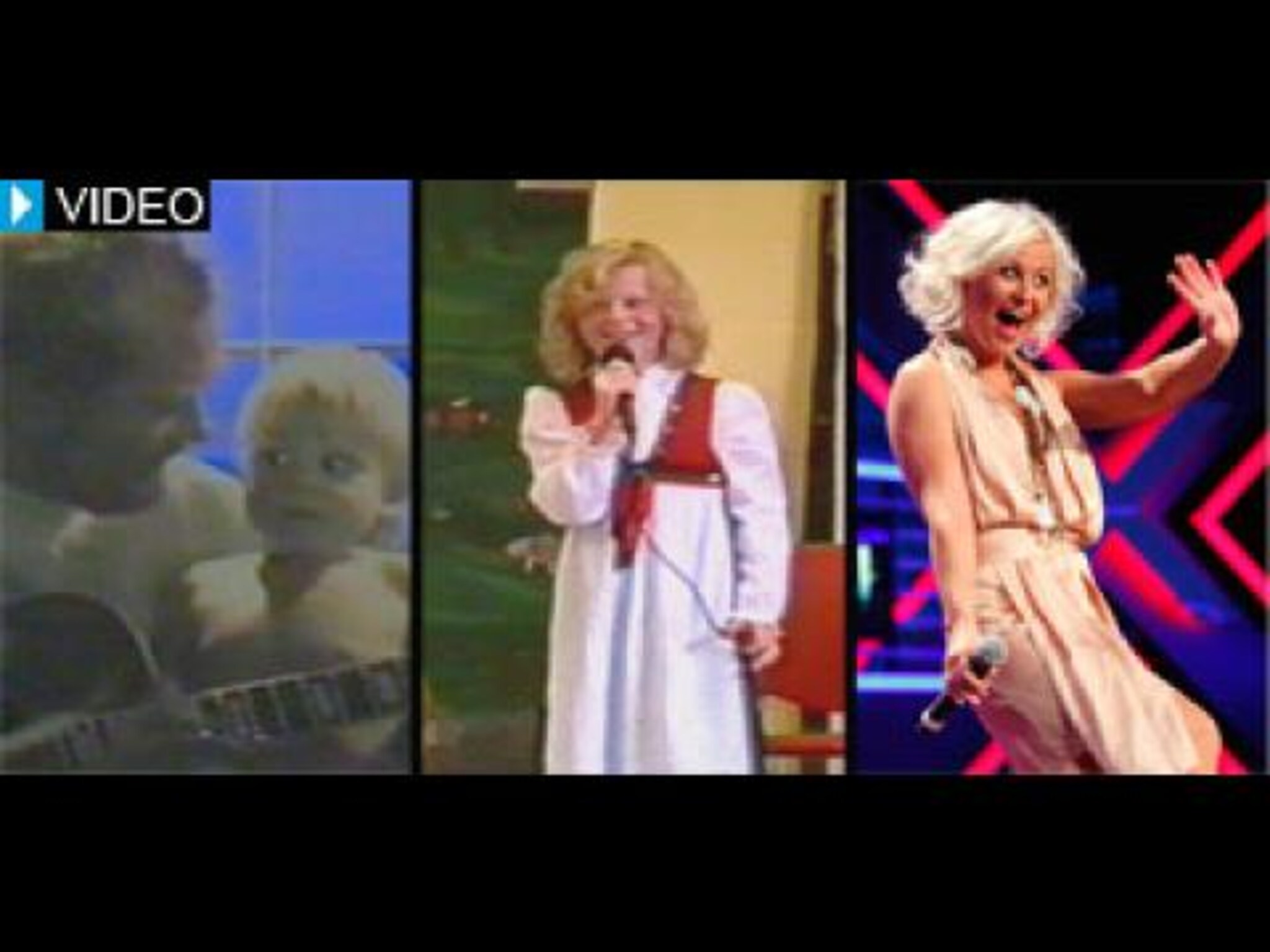 Mari Lorentzen som barnestjerne