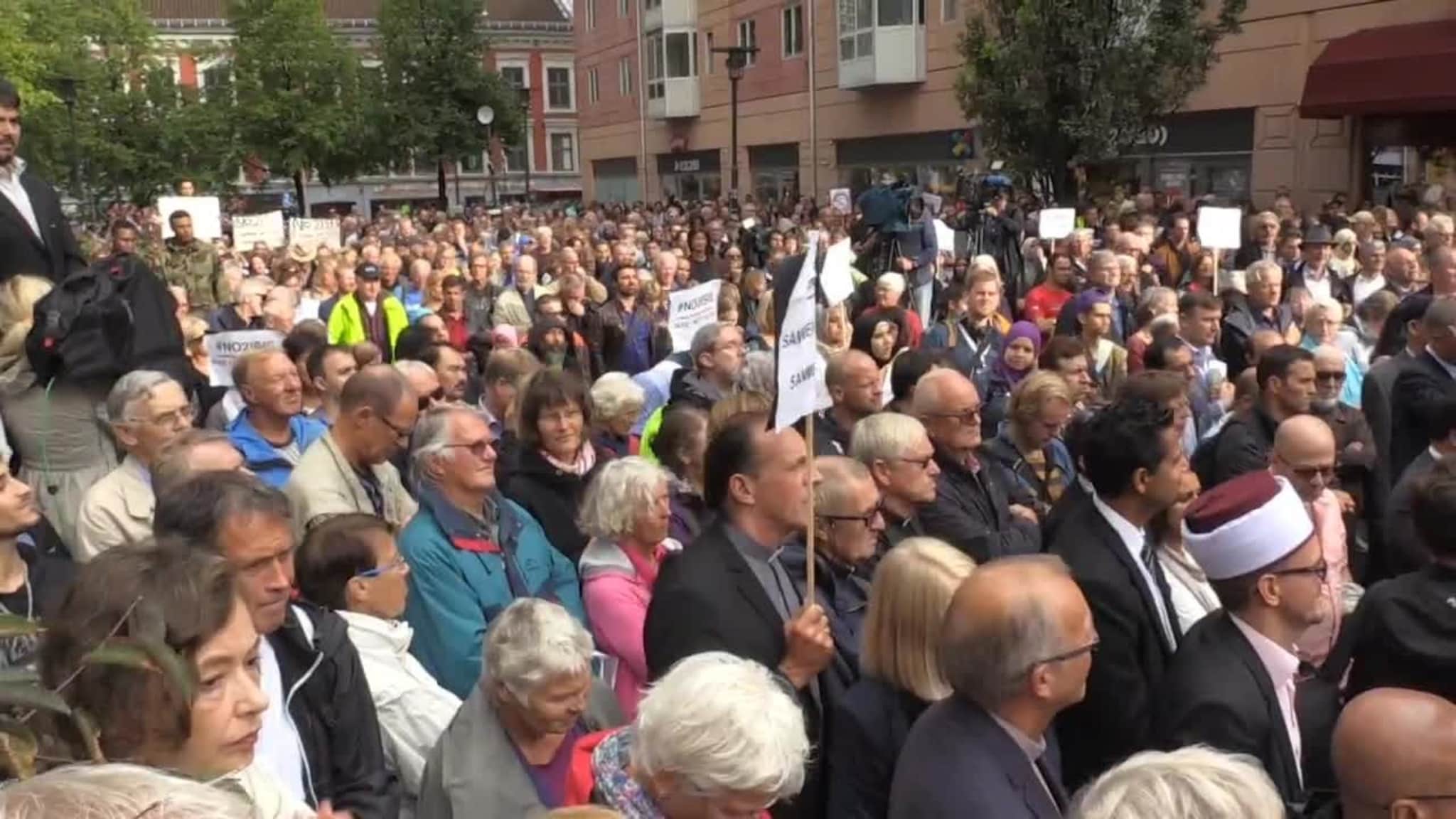 Kraftig oppgjør med ekstremisme