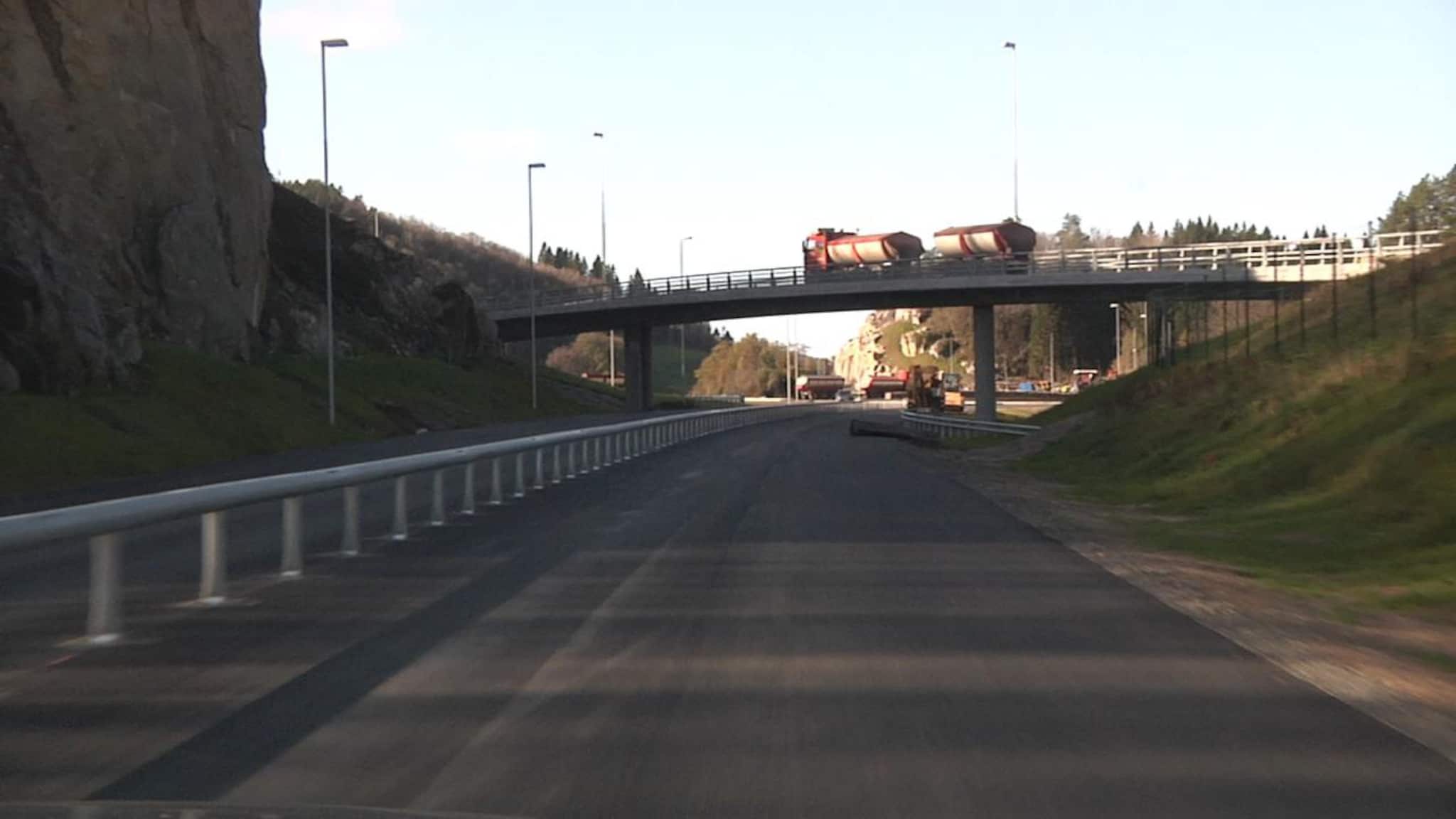 Prøvekjør nye E-39 i Lindesnes - øst mot vest