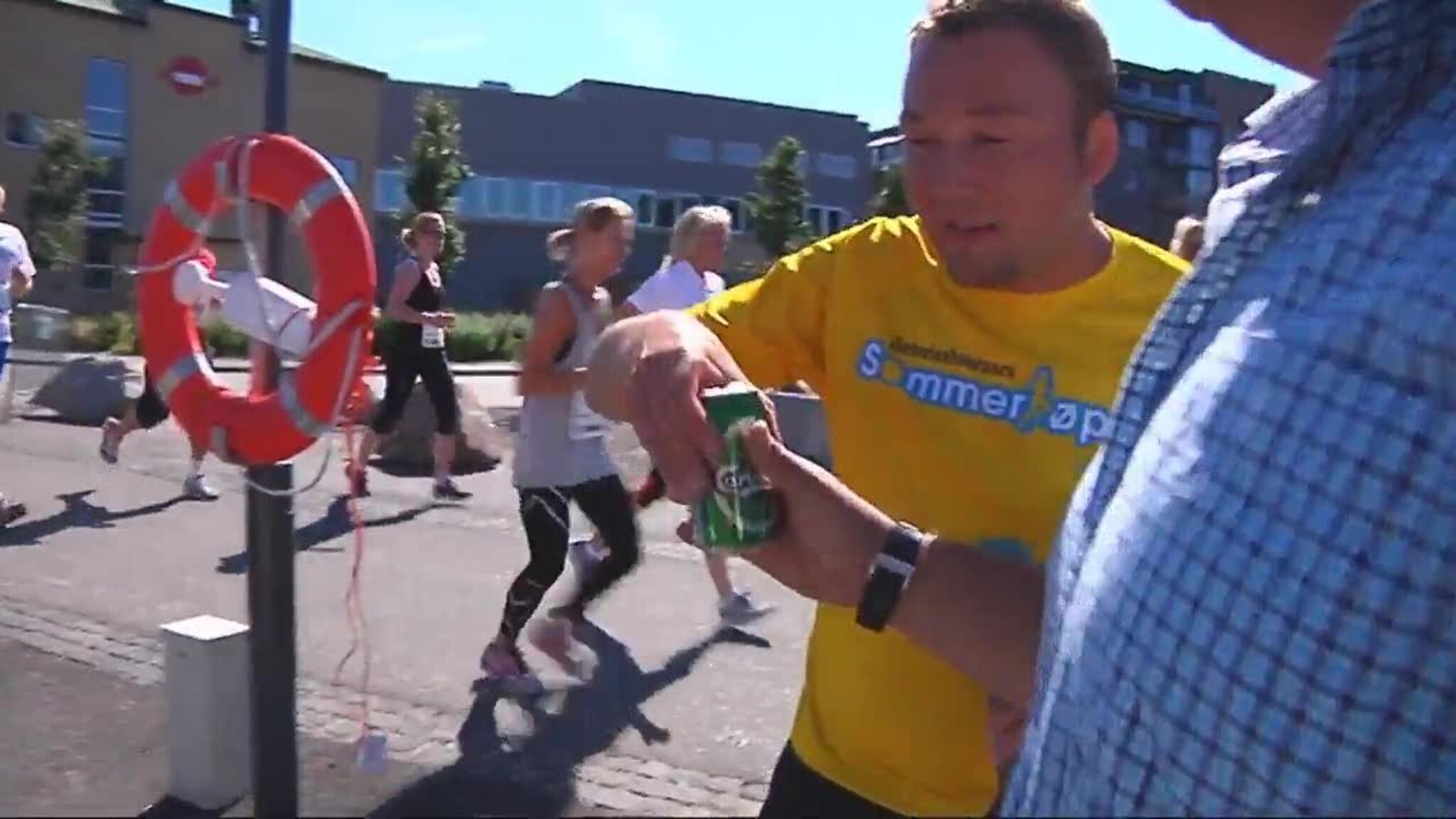Jim kjølte seg ned underveis