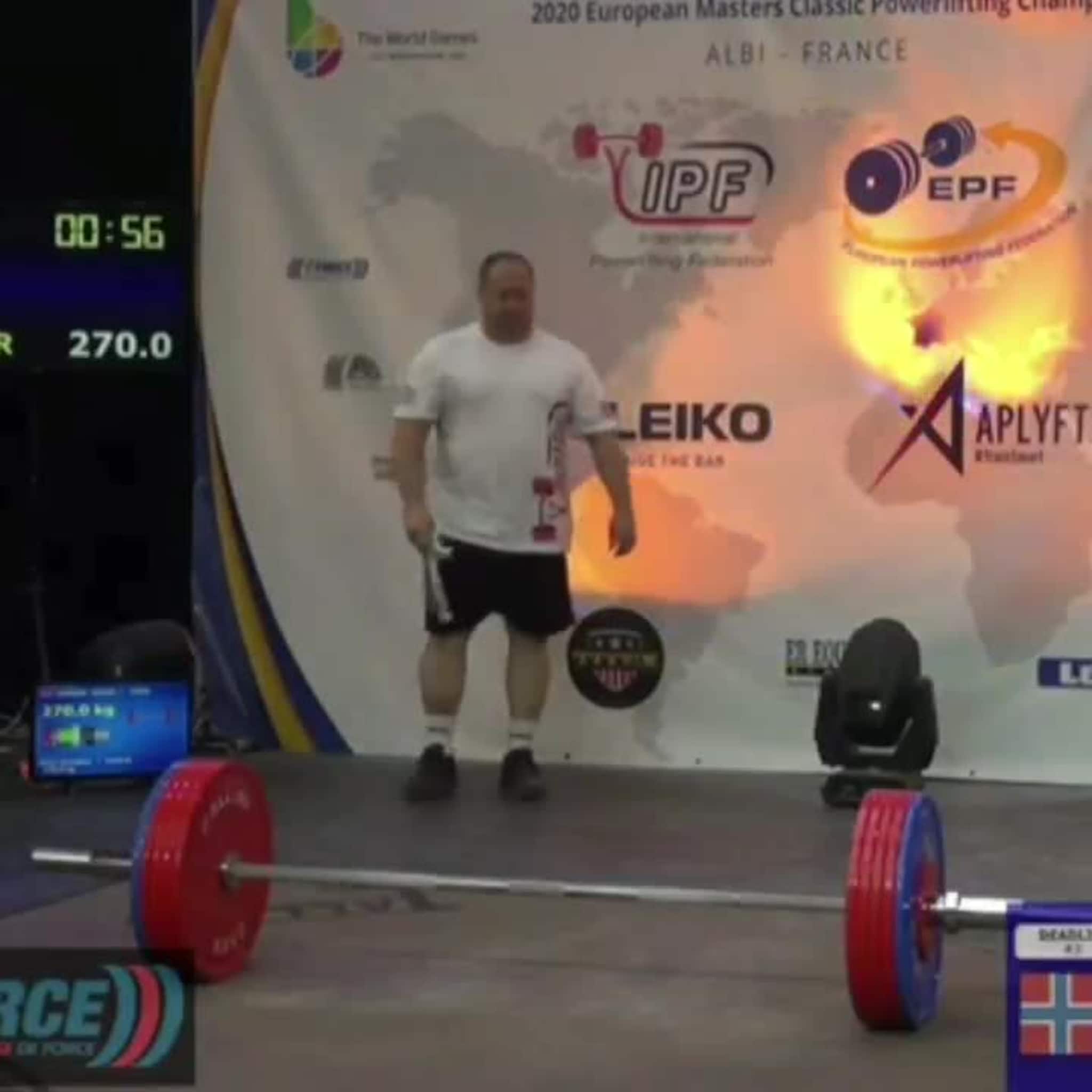 Helge Hansen med EM-bronse