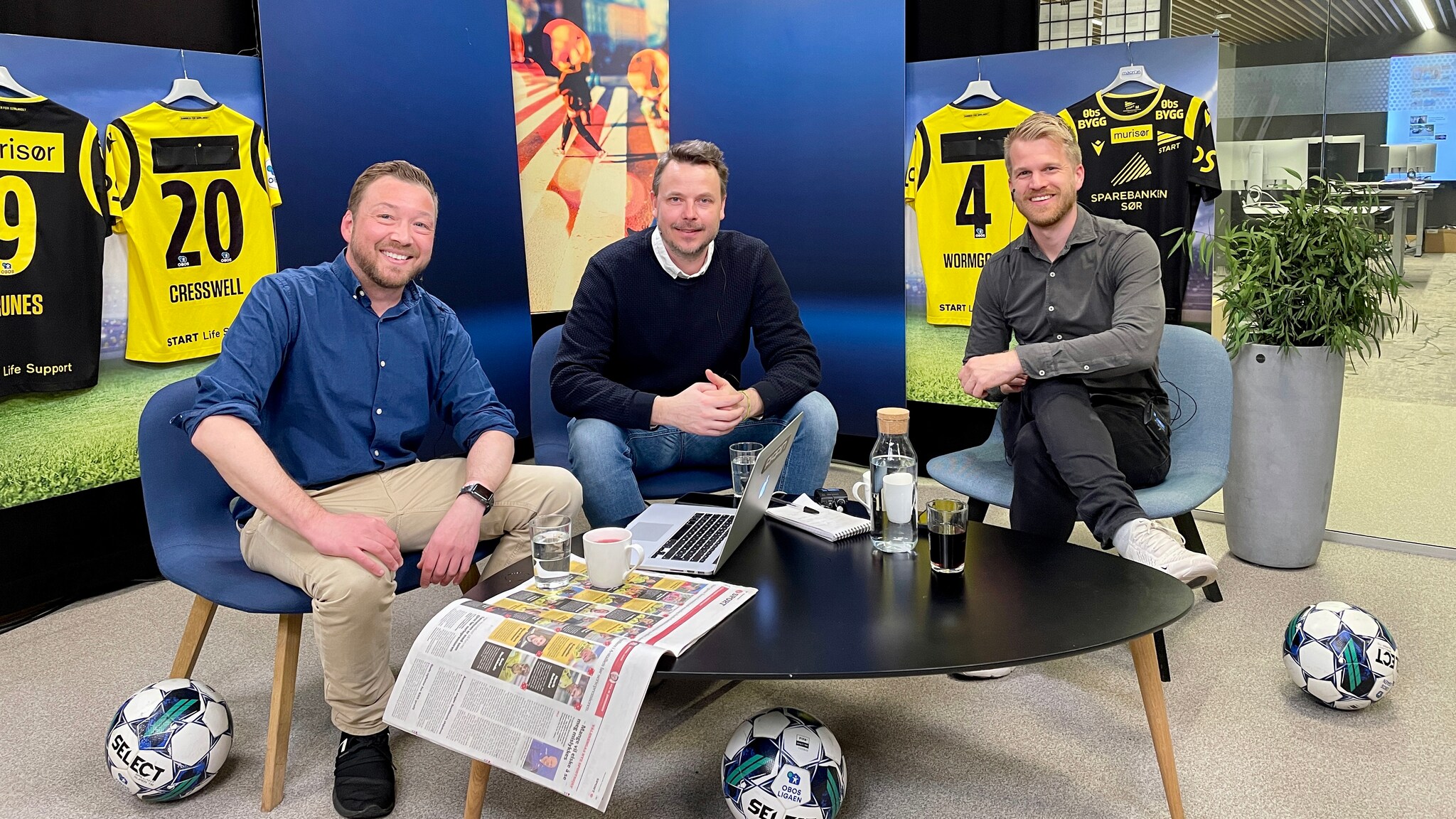 Studiosending Åsane - Start