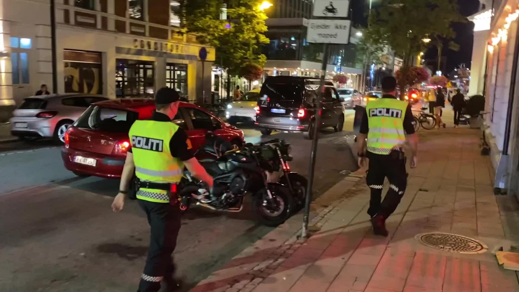 Brudefølge lagde støy i Markens/Tollbodgata