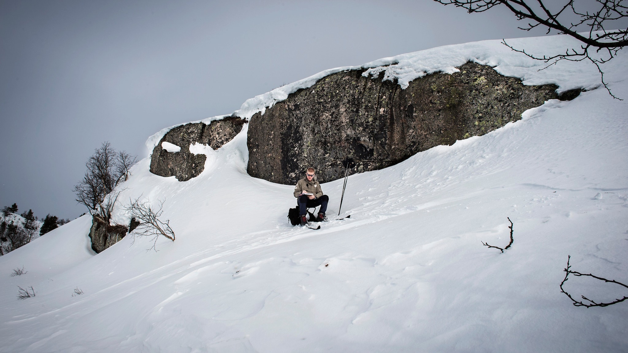 VIDEO: Her henter Kvæven inspirasjon på skitur