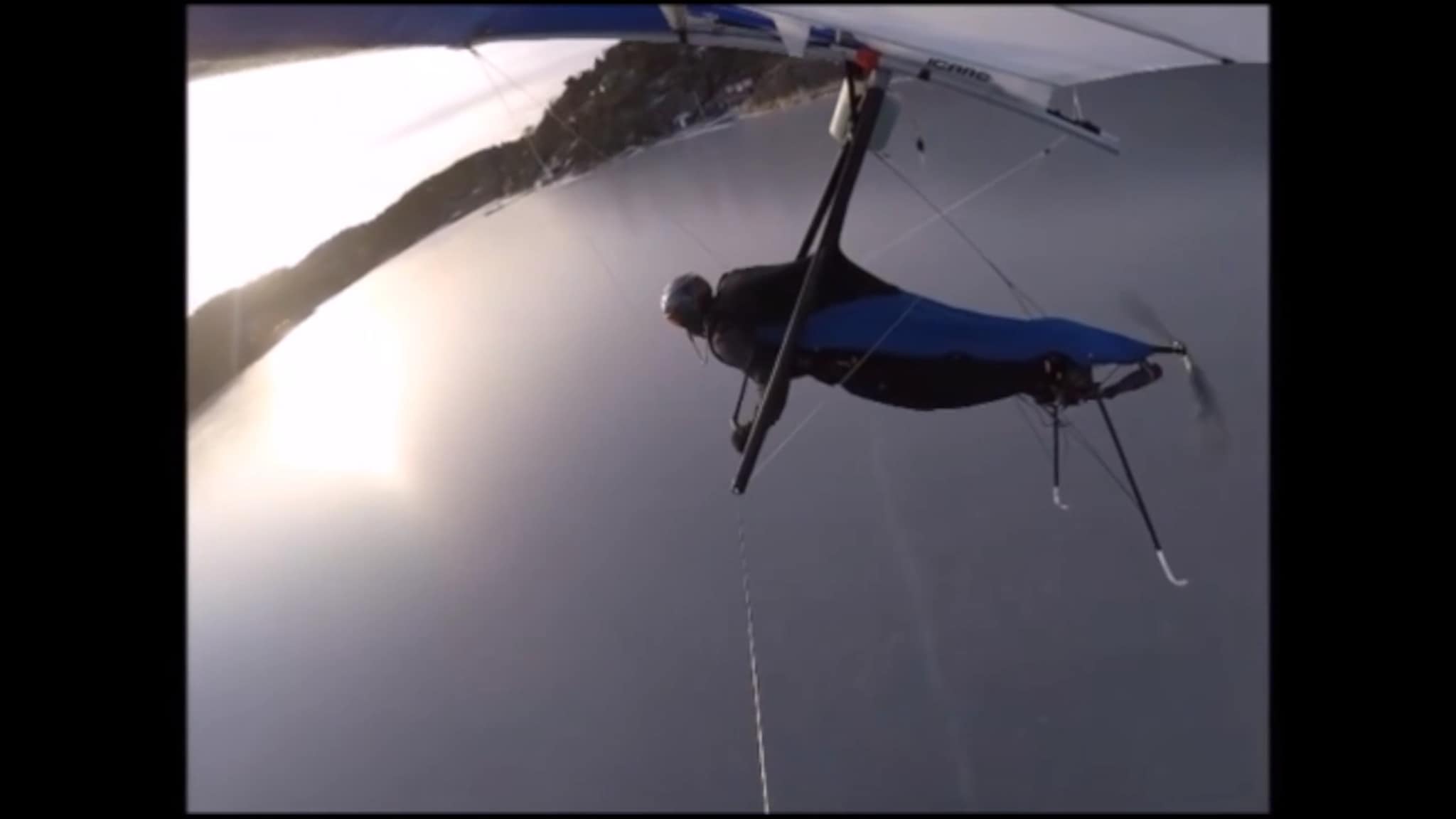 Yngvar Udø i hangglider