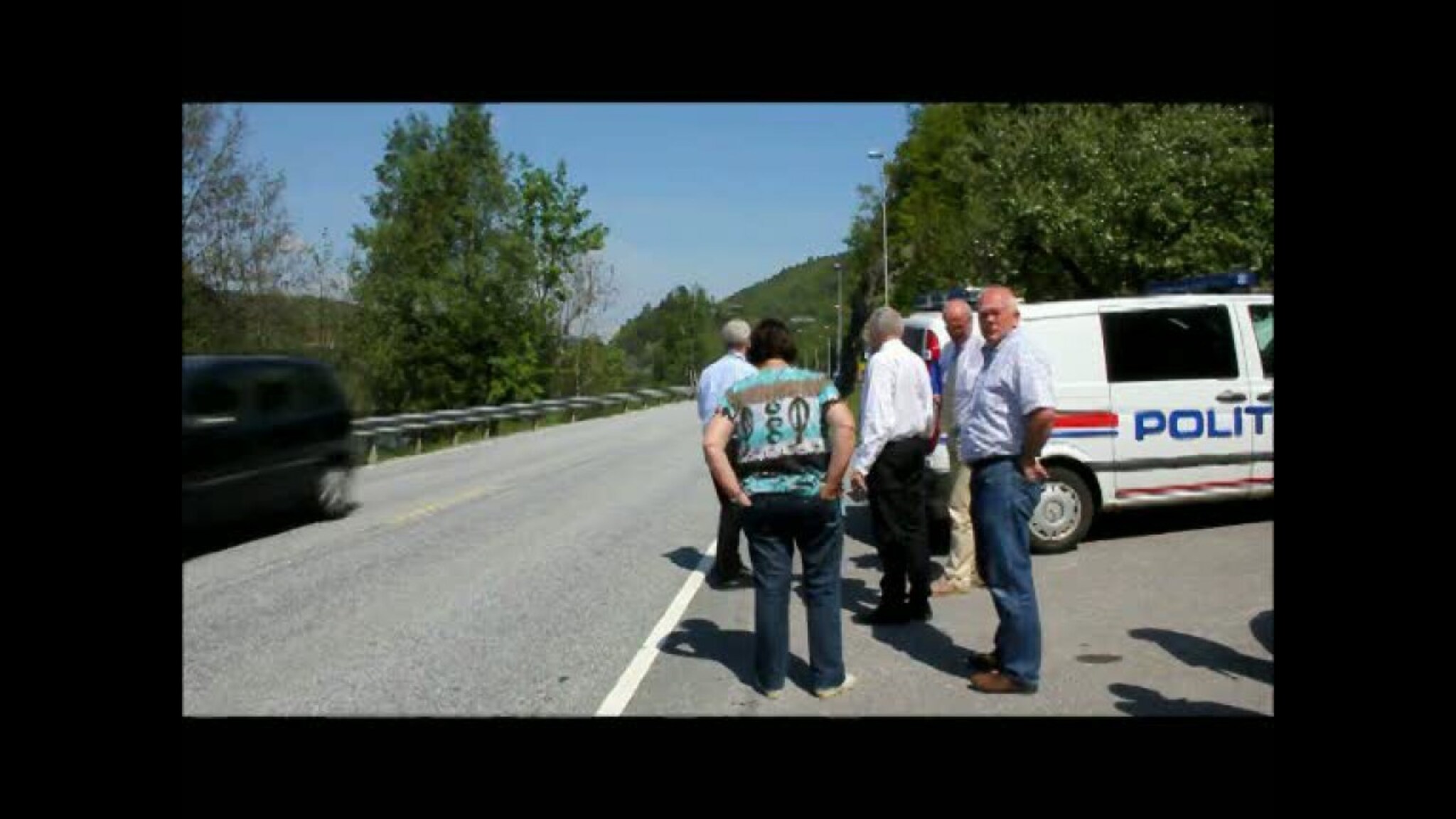 Befaring på ulykkessted