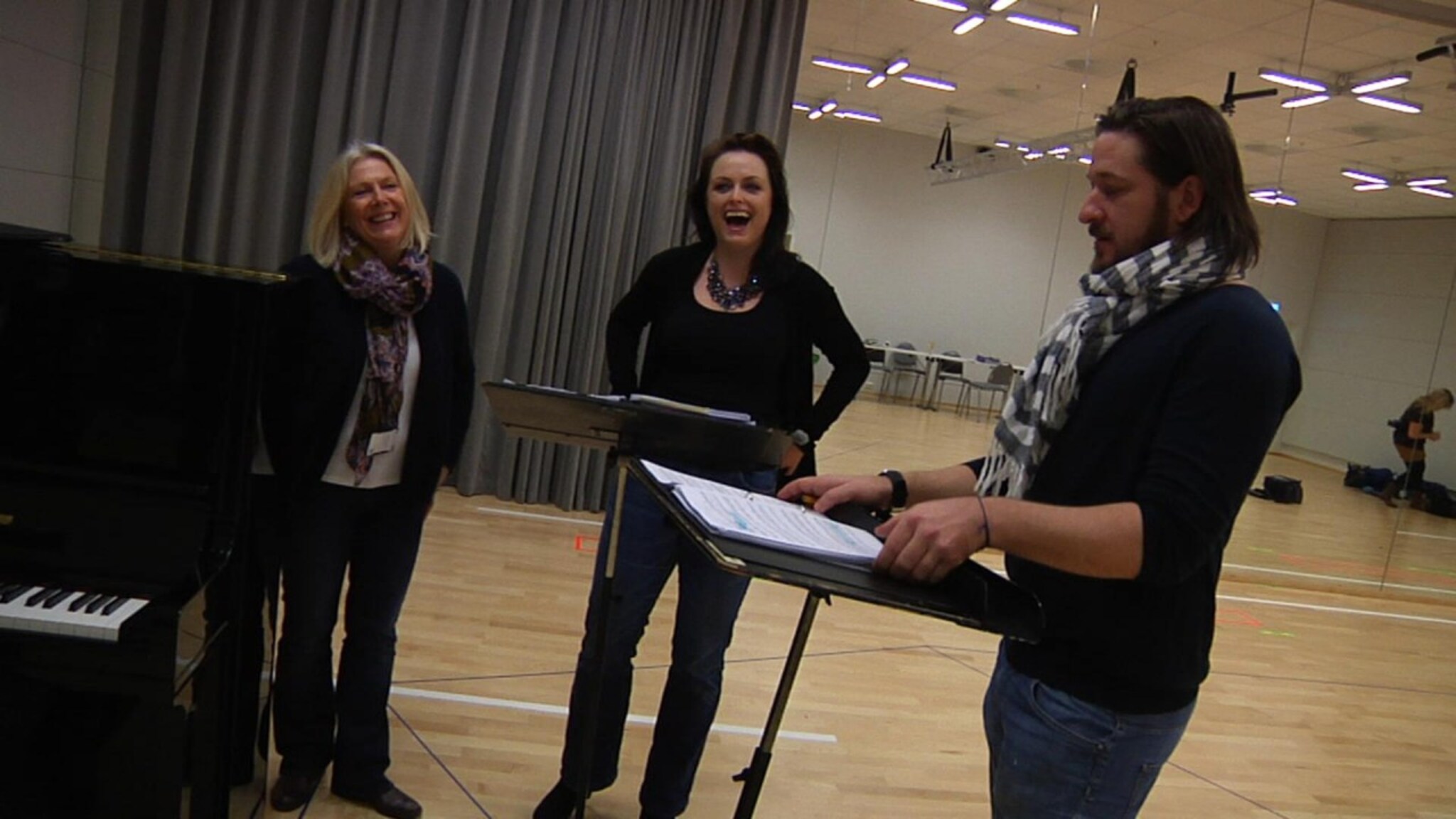 "Evita" - første prøve