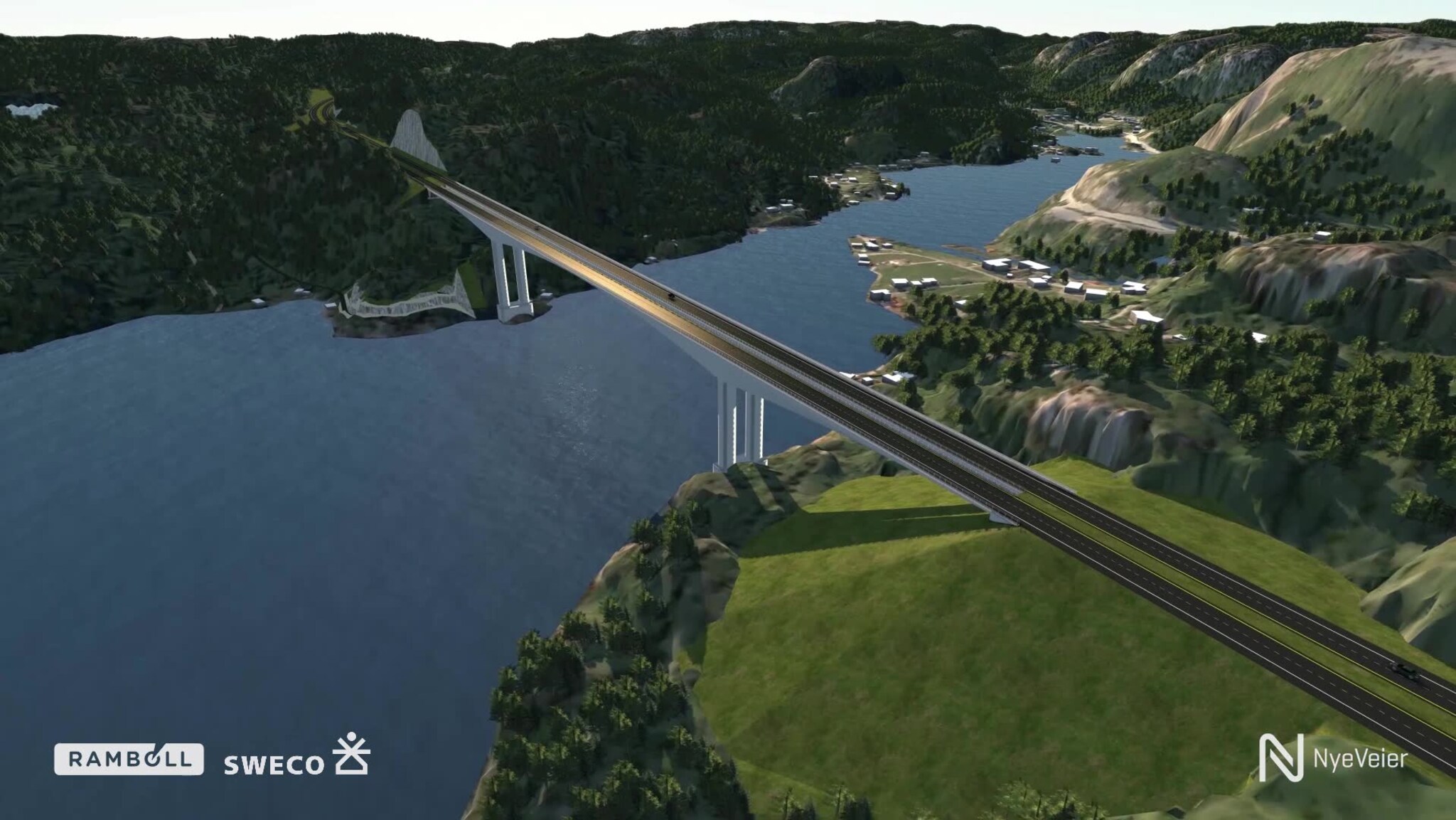 Slik blir den nye broa over Trysfjorden