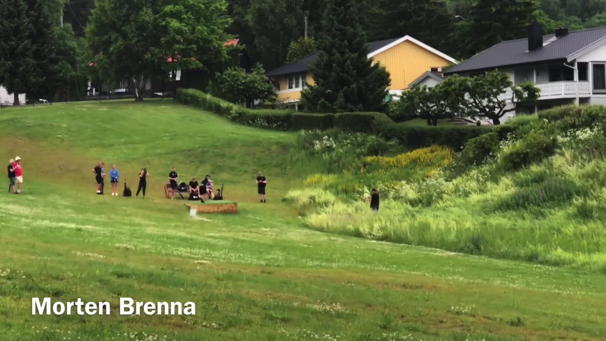 Morten Brenna i NM i discgolf 2