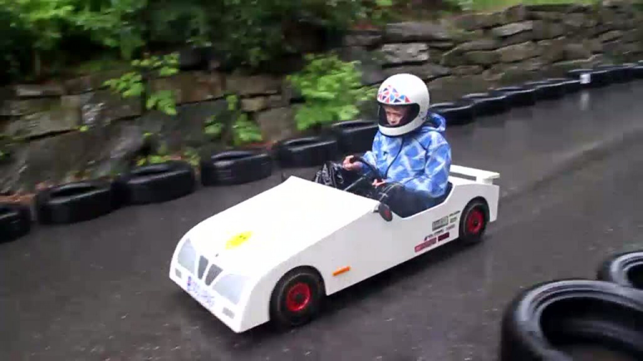 Fartsfyll olabilløp i Dyreparken