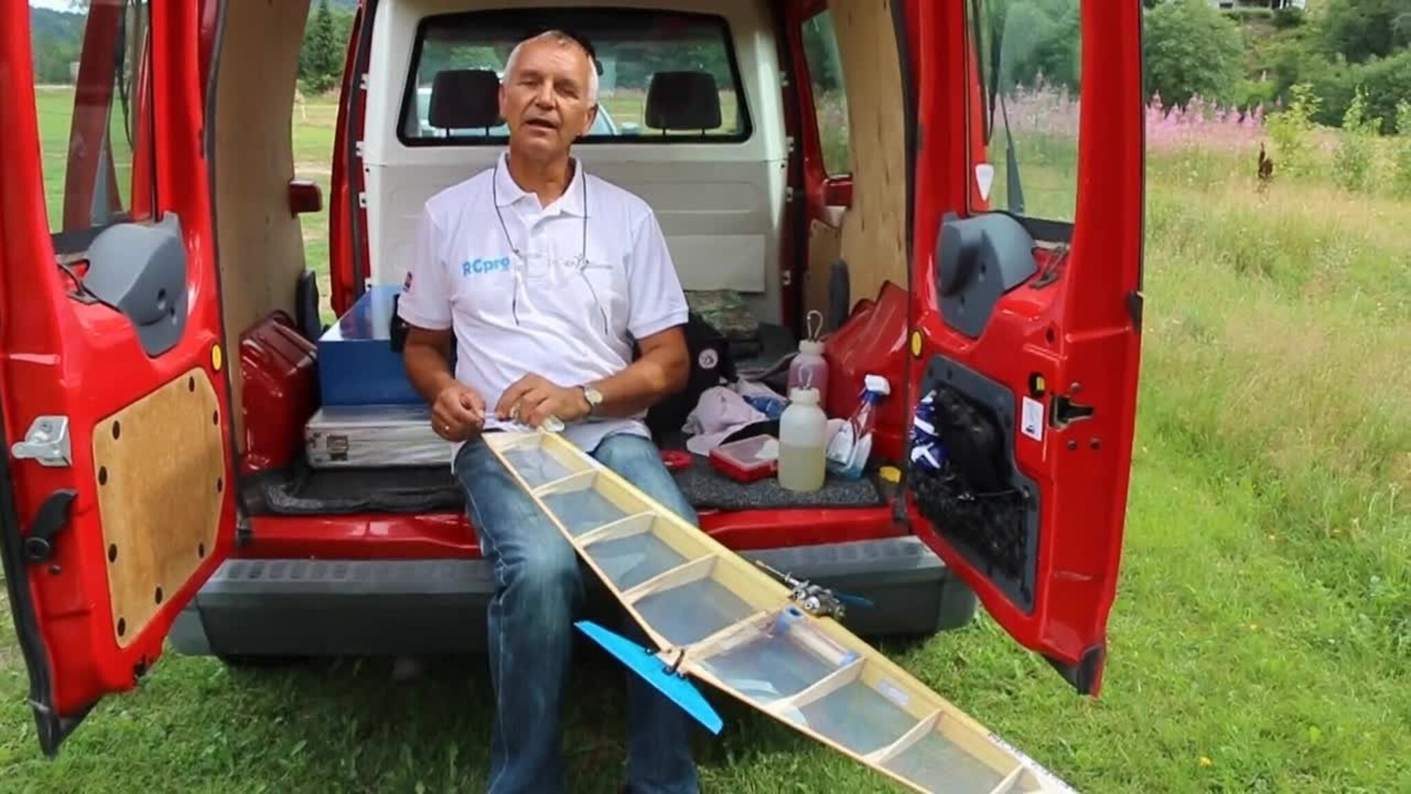 Klar for VM i linestyrt modellflyvning