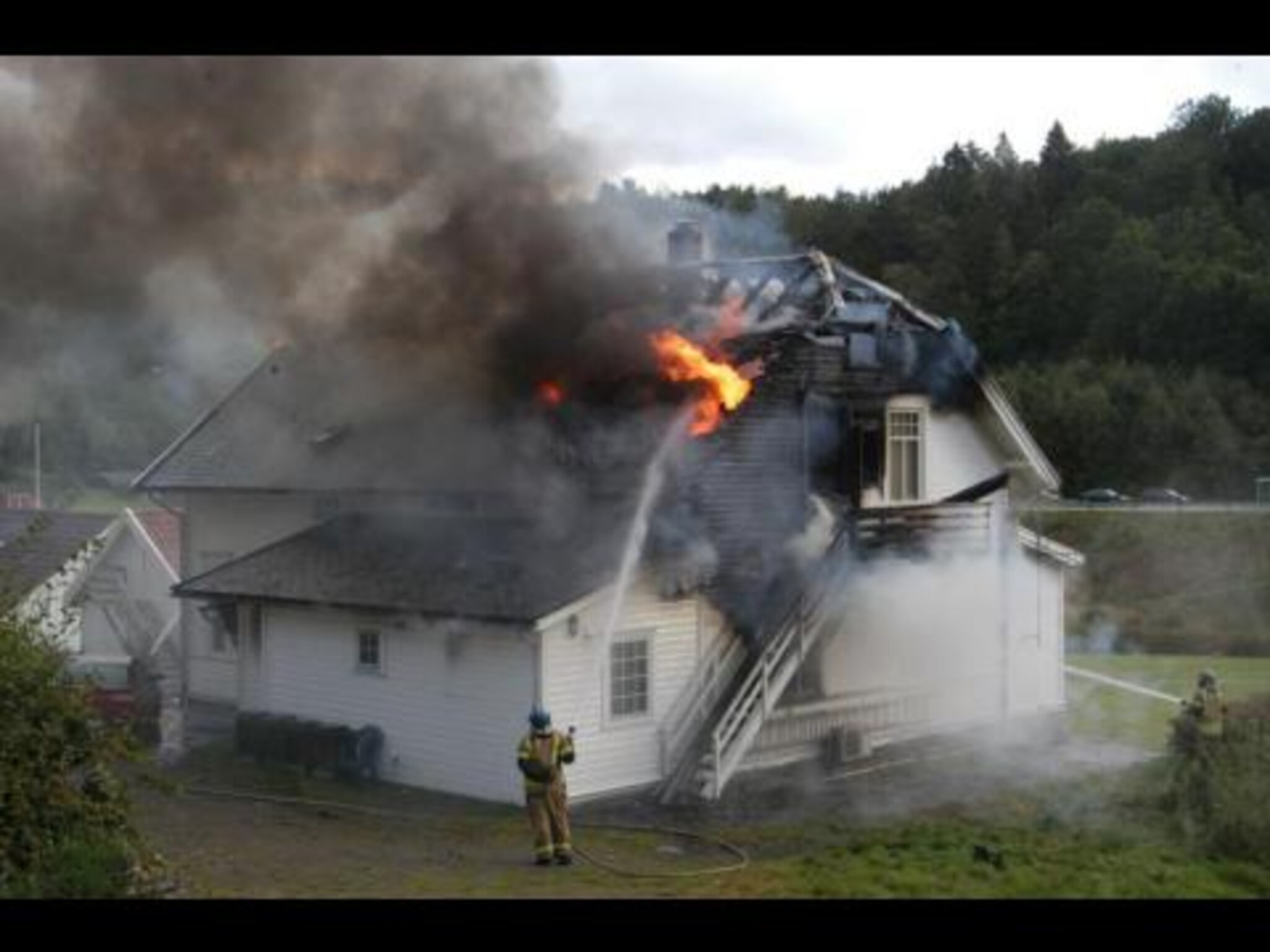 Dødsbrann i Flekkefjord