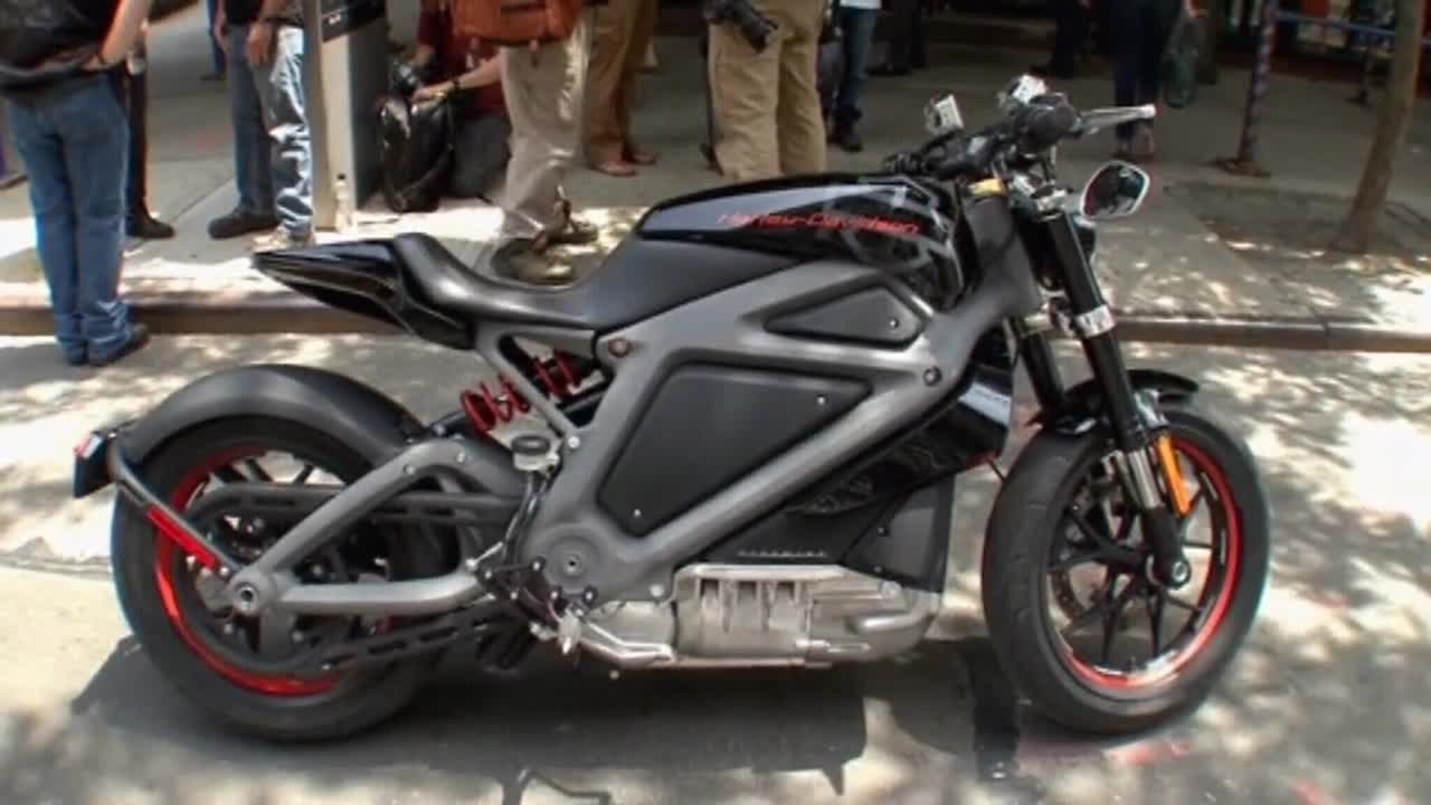 Se, en elektrisk Harley Davidson