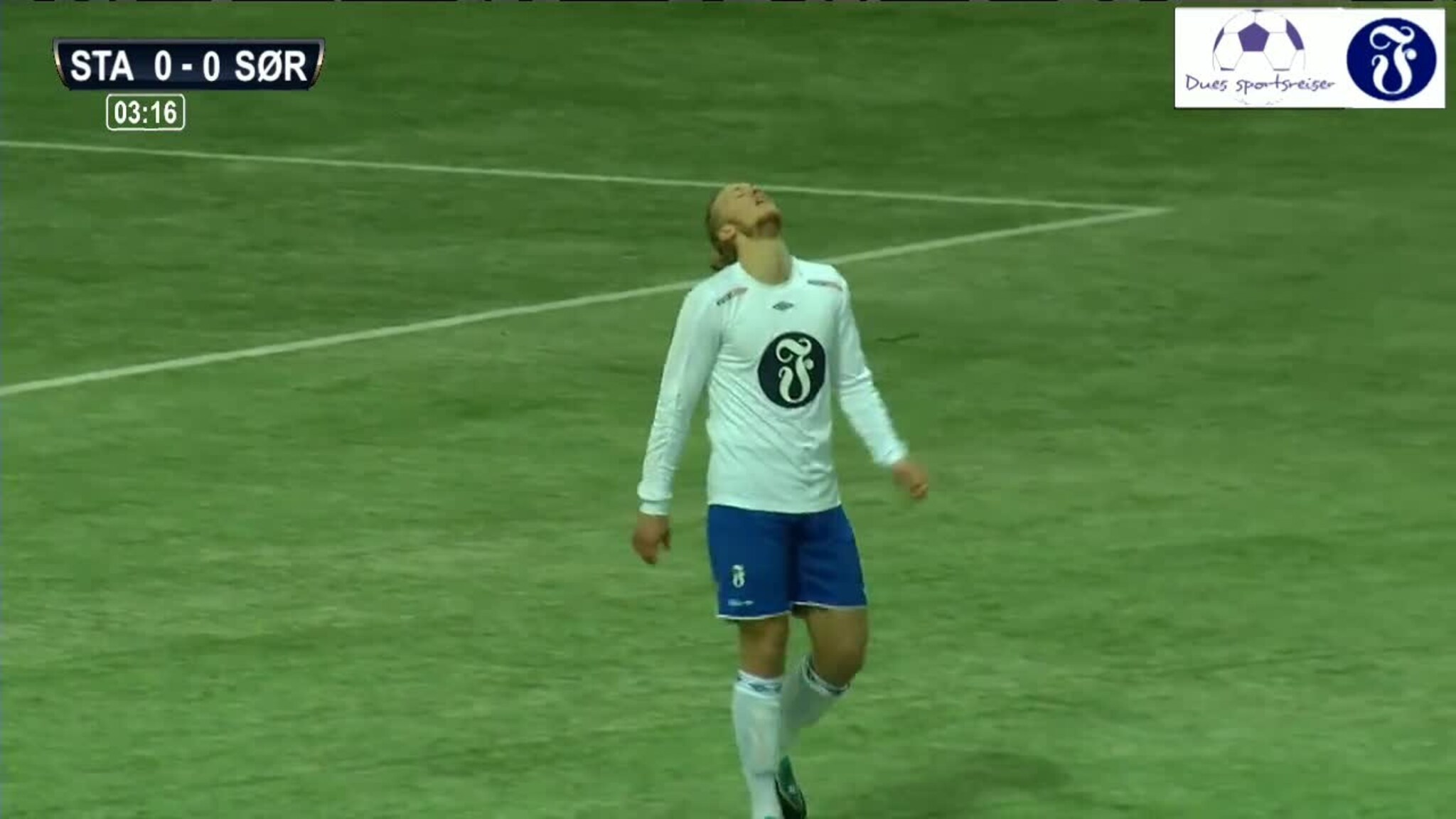 1-0: Se selvmålet her