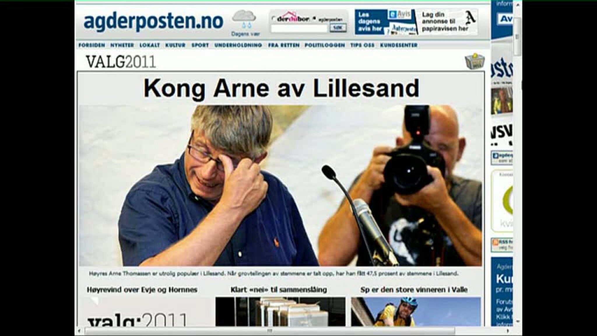 Thomassen om valgresultatet