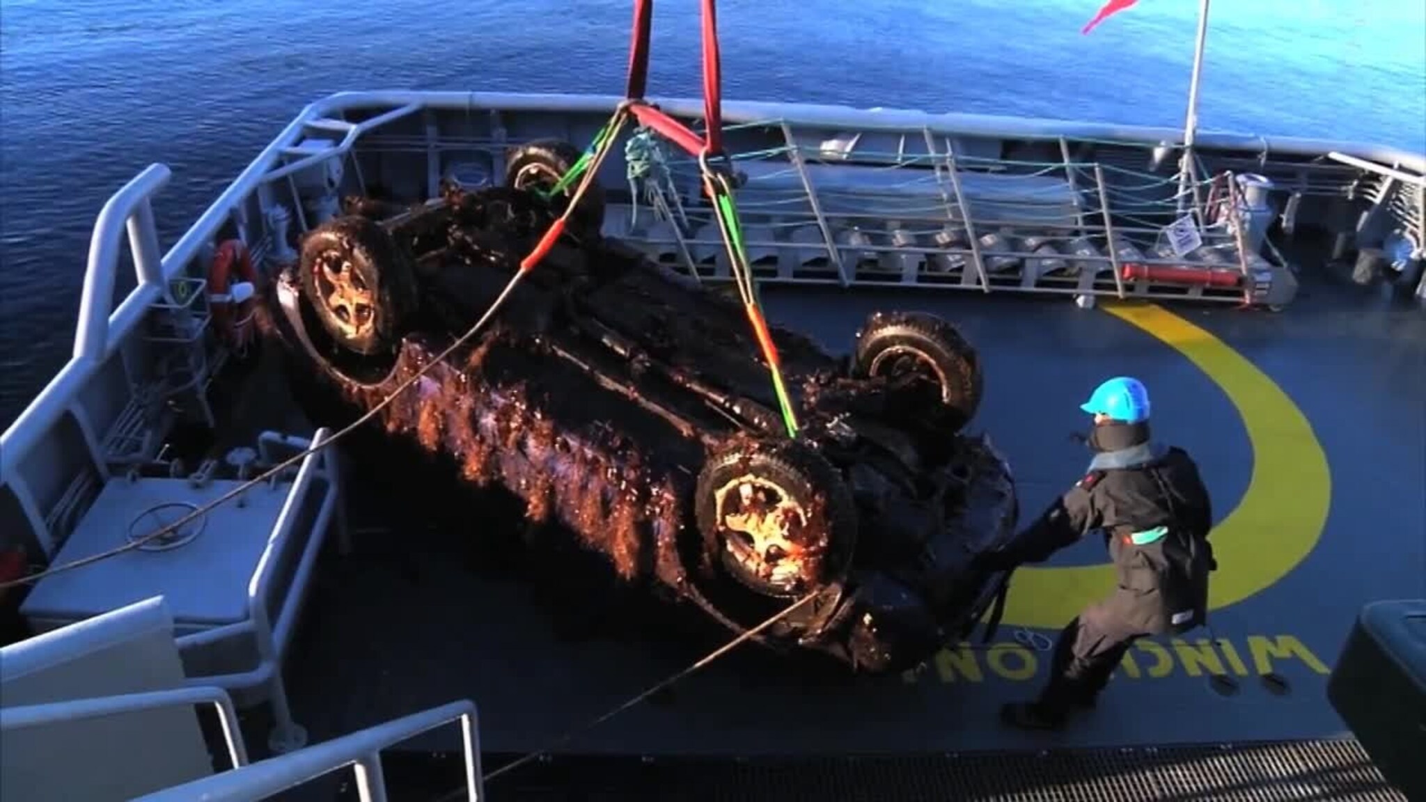 Jakter forsikringssvindel med sonar