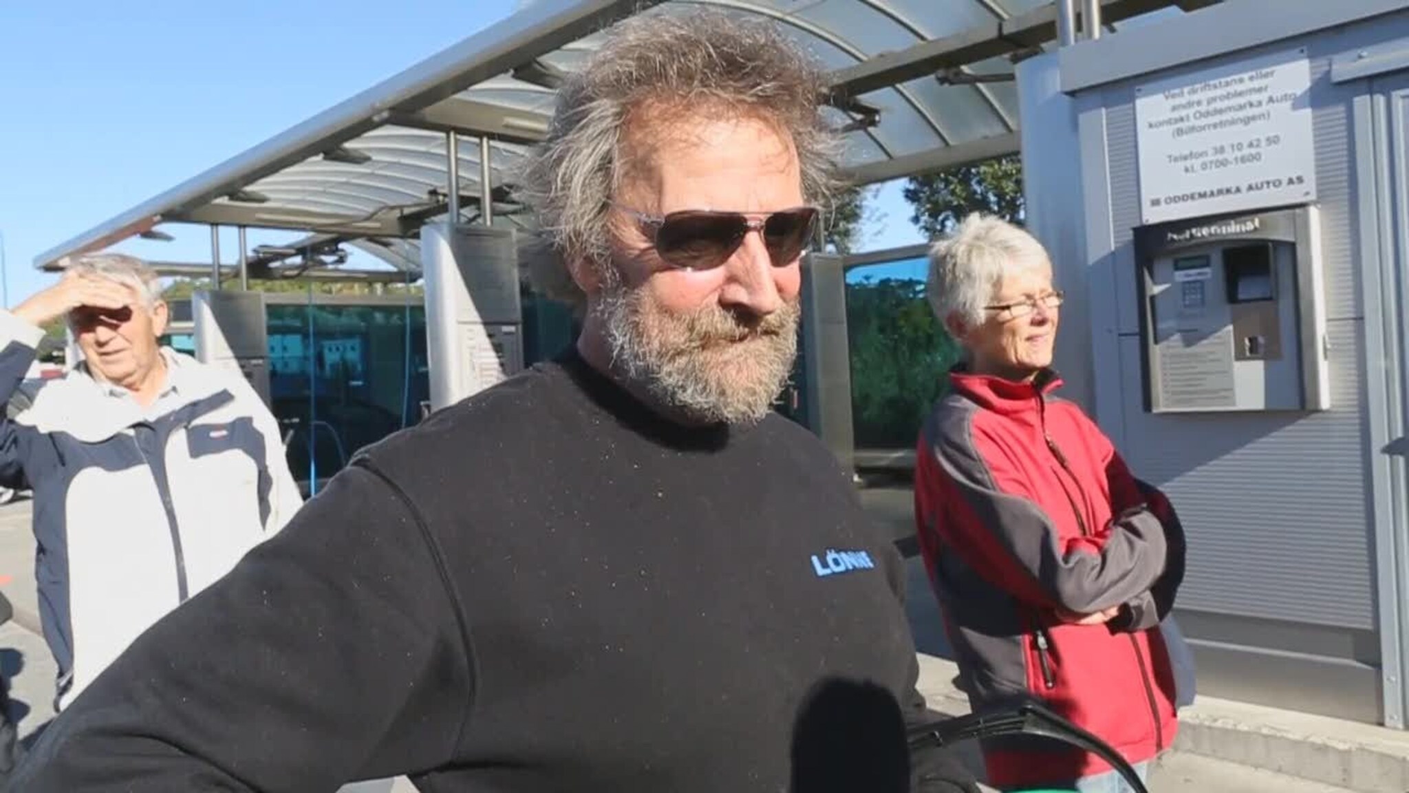 I kø for krabber fra Kvitsøy