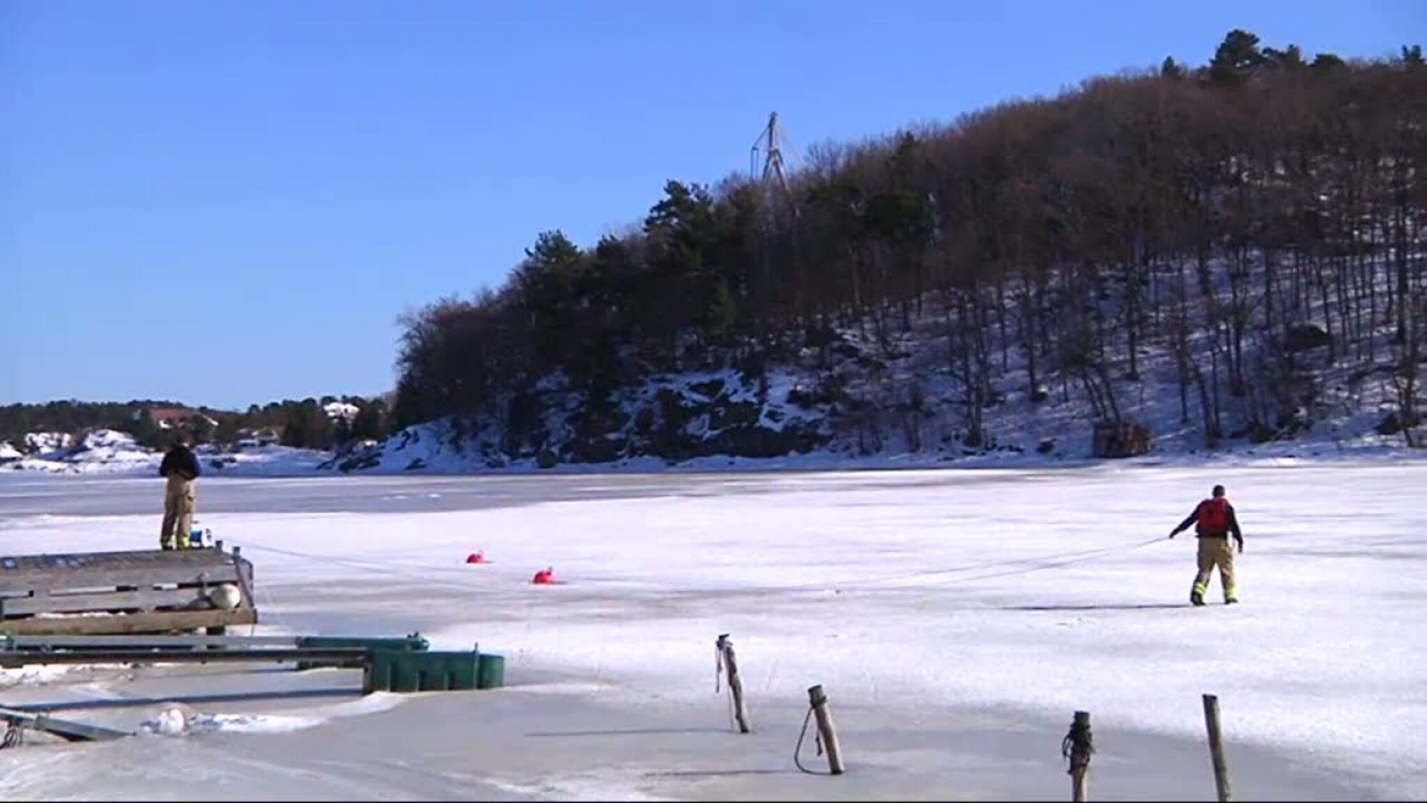 Redningsaksjon i Kjosbukta