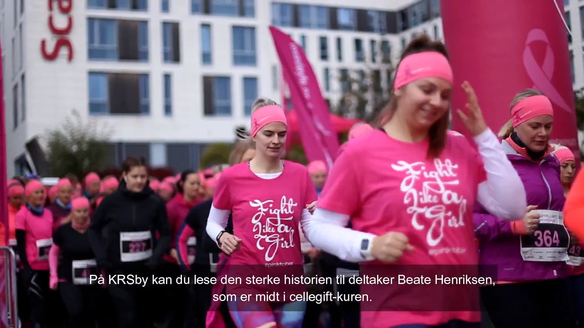 Rosa sløyfe-løpet i Kristiansand