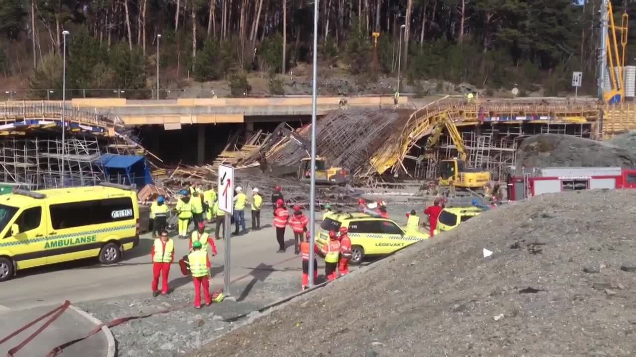 Bro kollapset i Trondheim