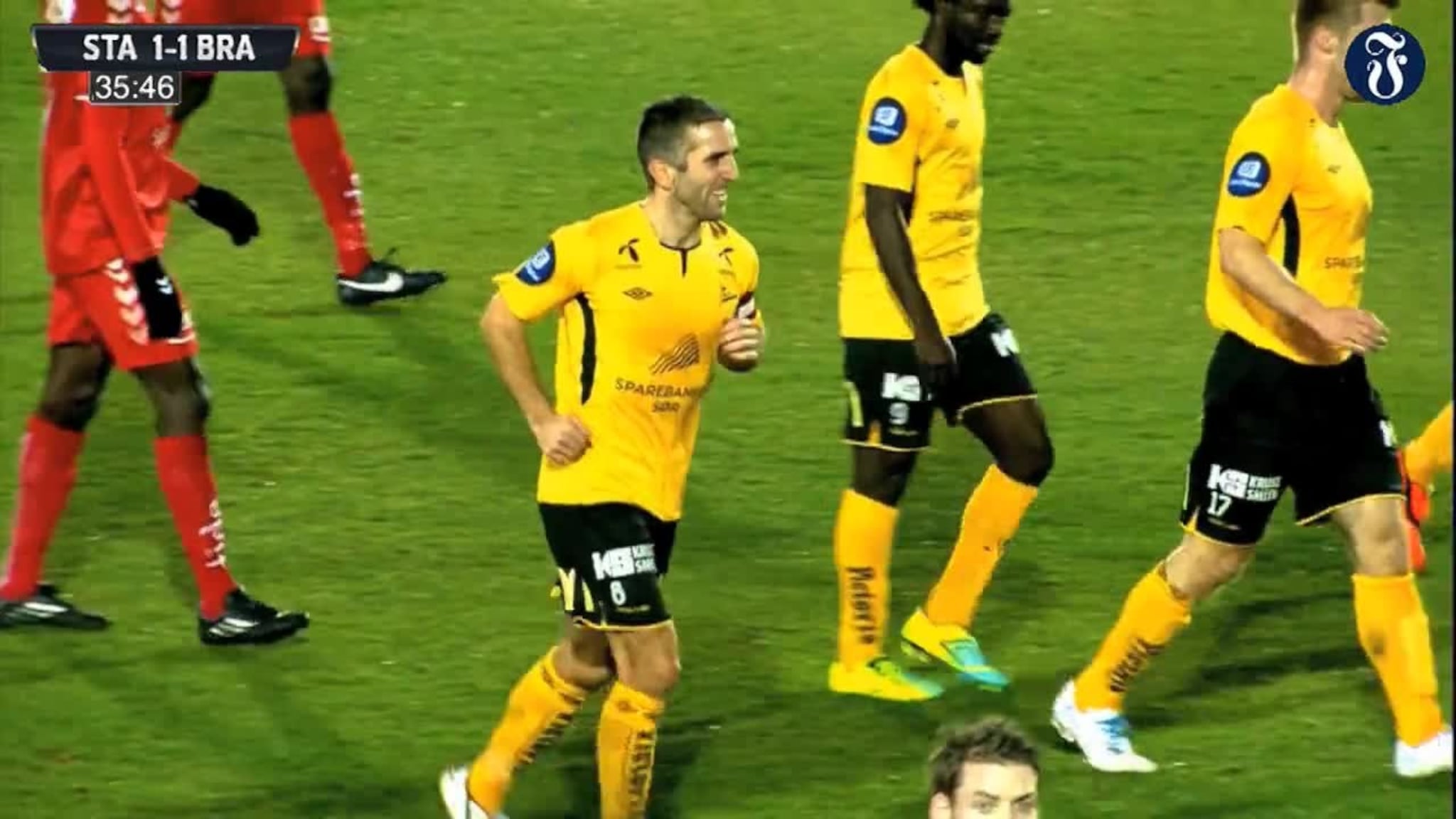 Se scoringene fra Start - Brann