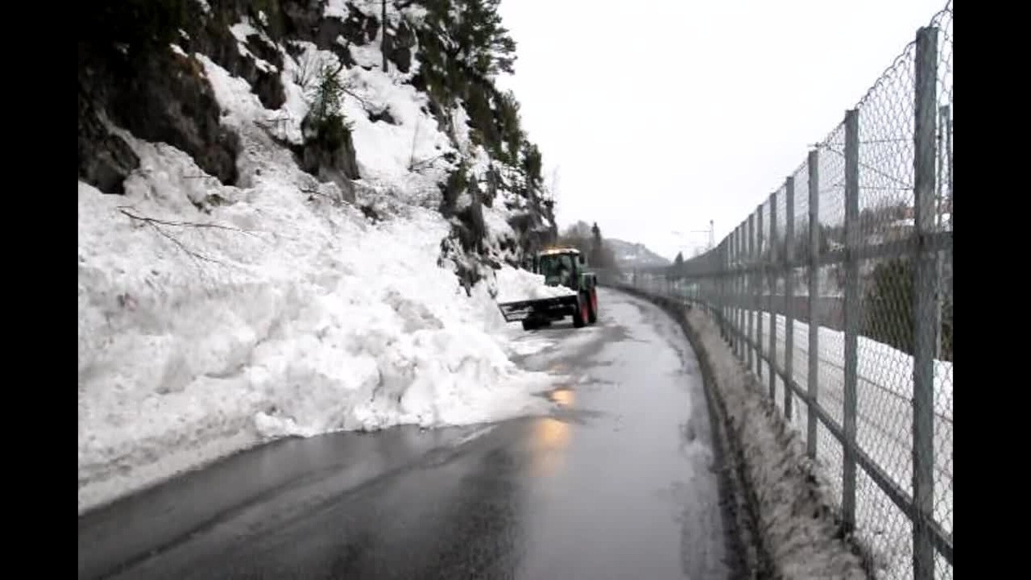 Skjøt fylkesveien sikker