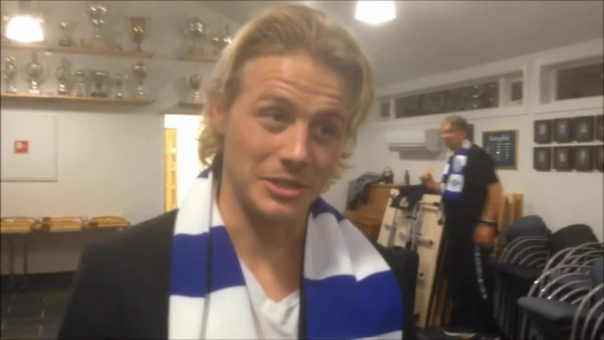 Se intervju med matchvinner og trener