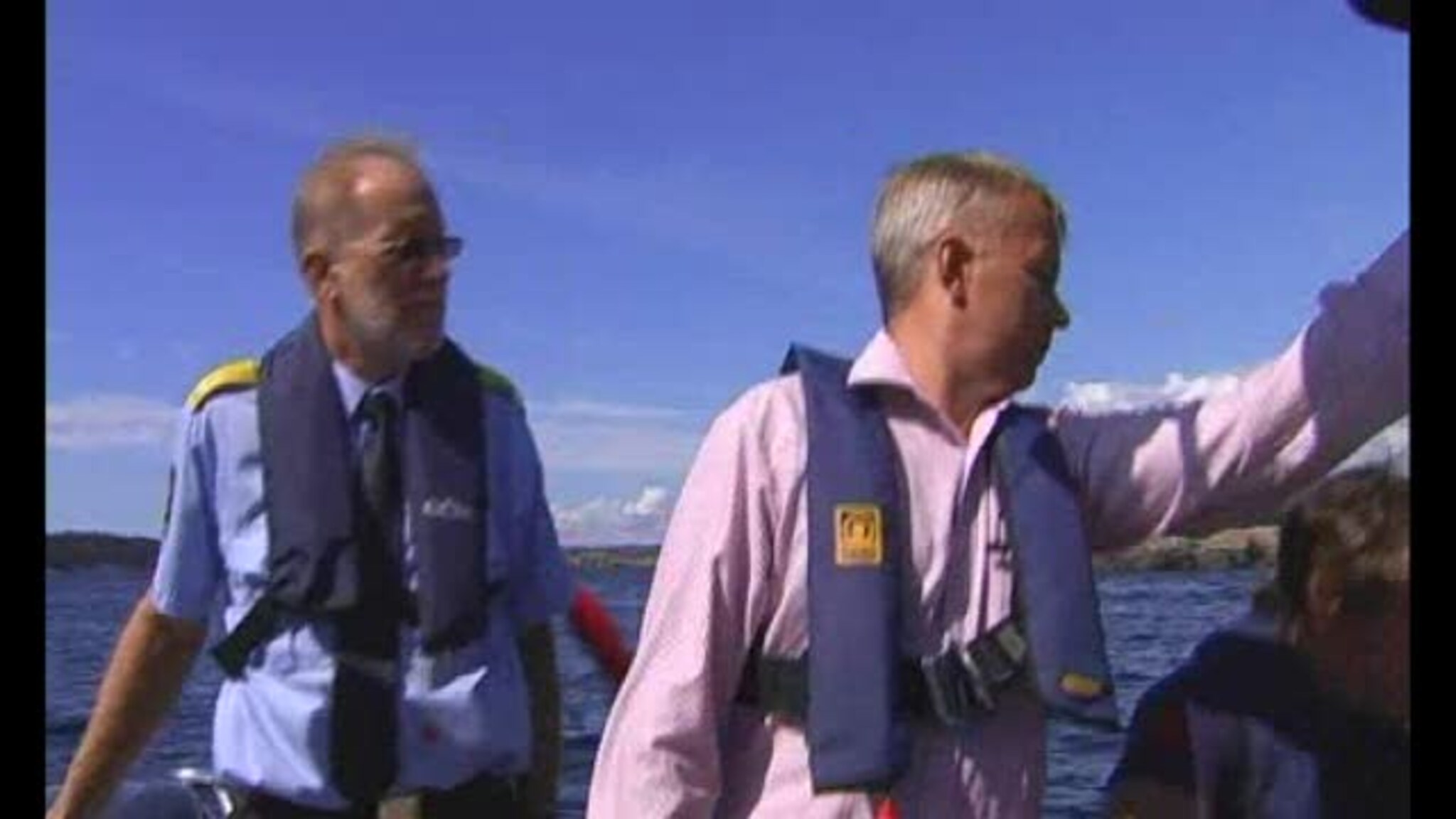 Storberget i politibåten