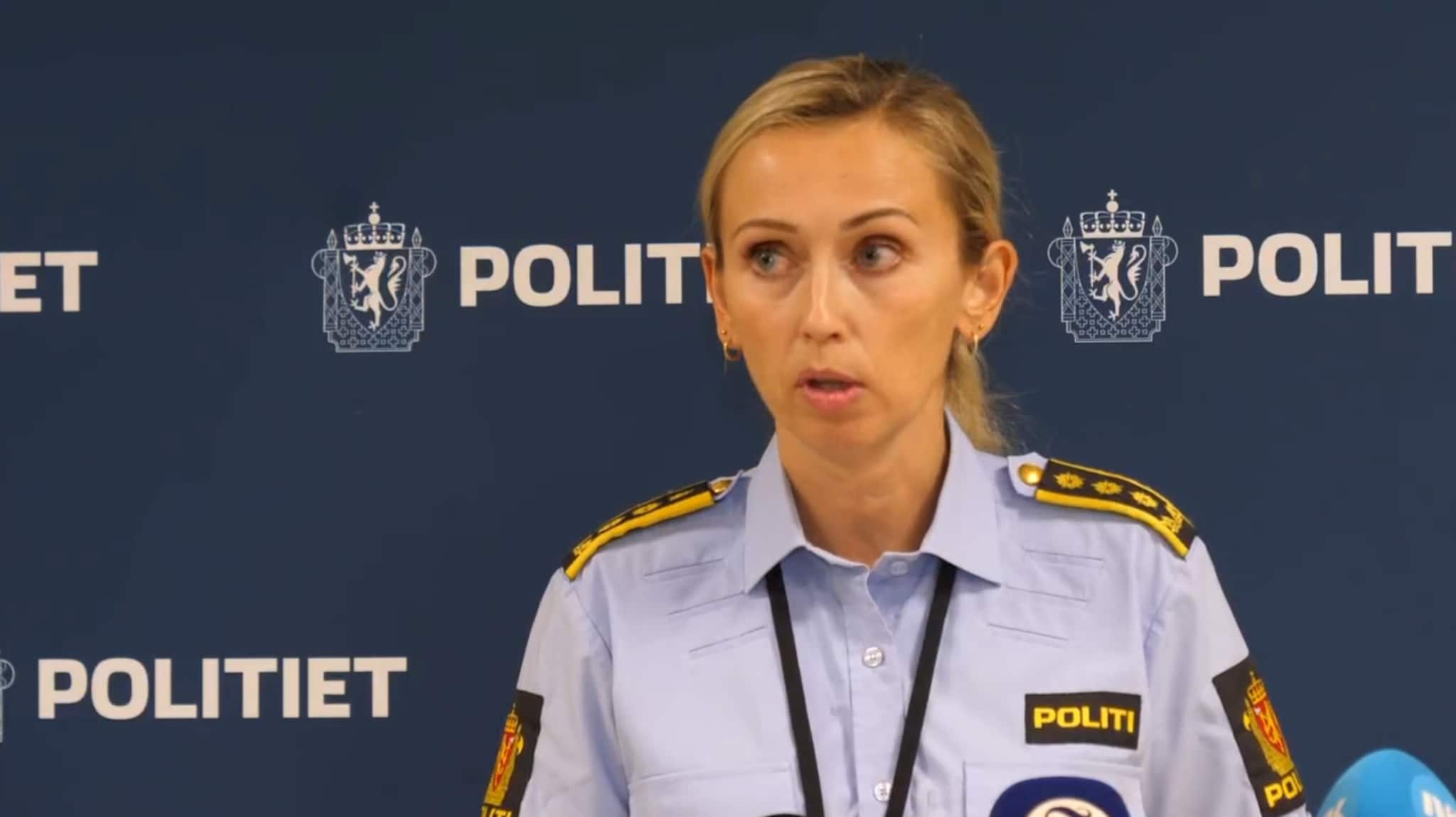 Pressekonferanse om dødsfallene i Vågsbygd