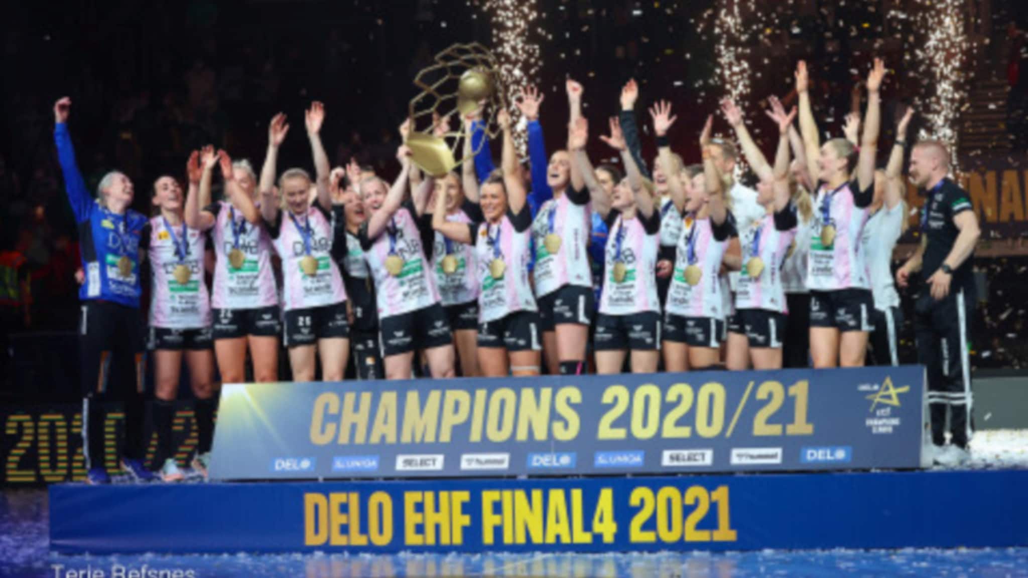 Kommunens markering av Vipers´ Champions League-gull