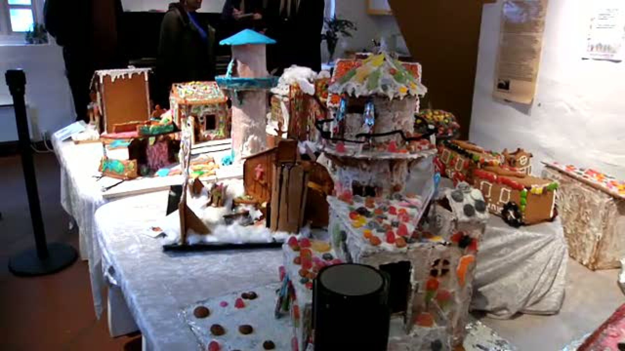 Juryen sjekket pepperkakebyen